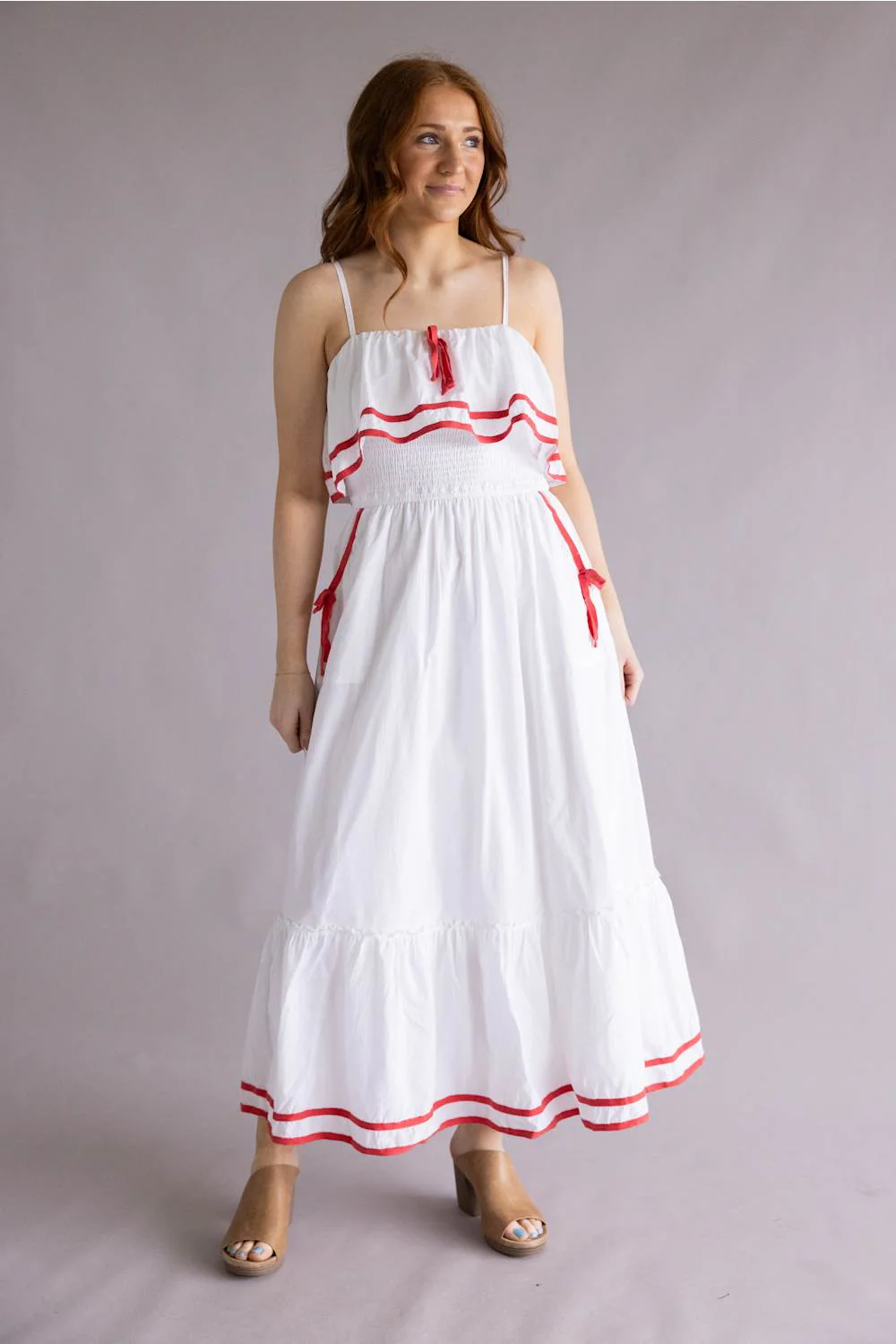 Simply Southern Nautical Dress for Women in White | PP-0126-DRS-NAUTICAL-WHITE - Image 2