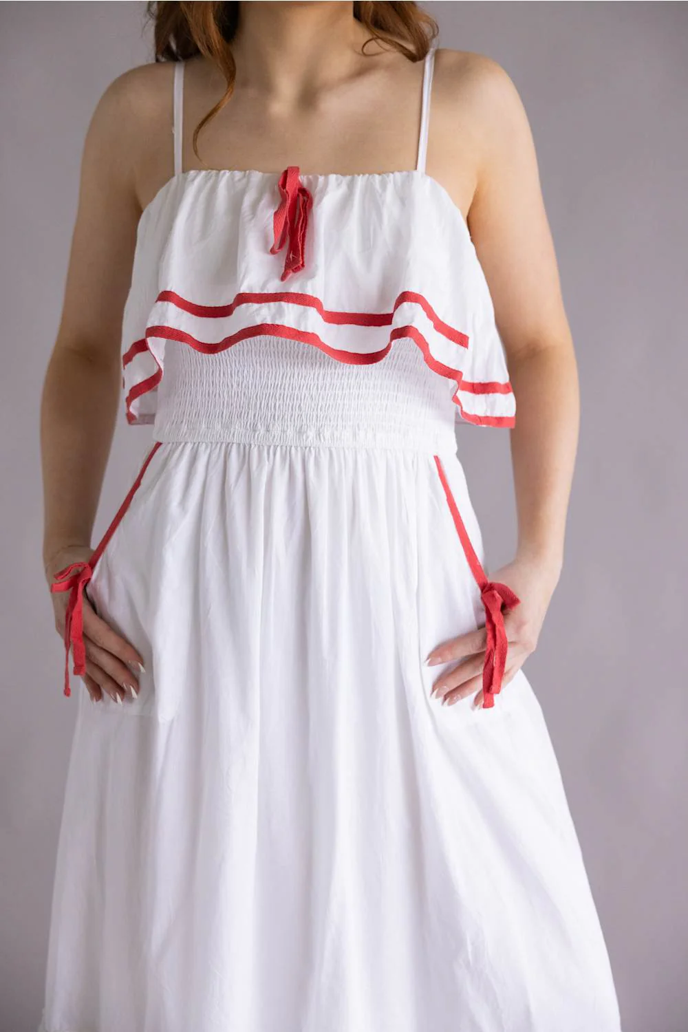 Simply Southern Nautical Dress for Women in White | PP-0126-DRS-NAUTICAL-WHITE - Image 5