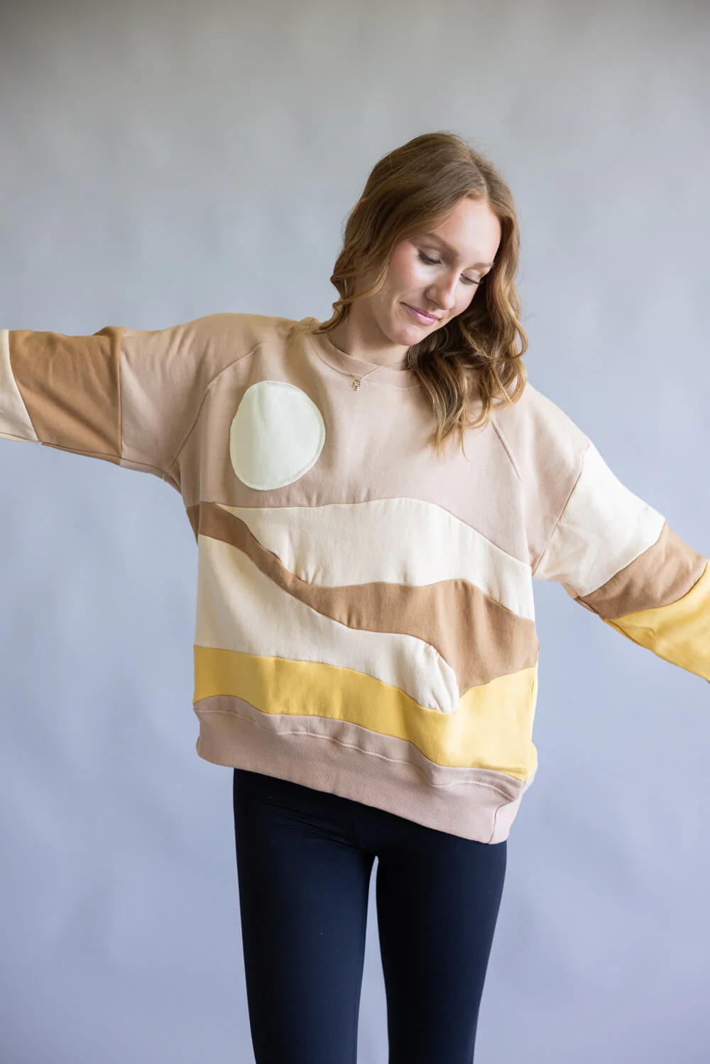 Simply Southern Patch Crewneck for Women - Image 5