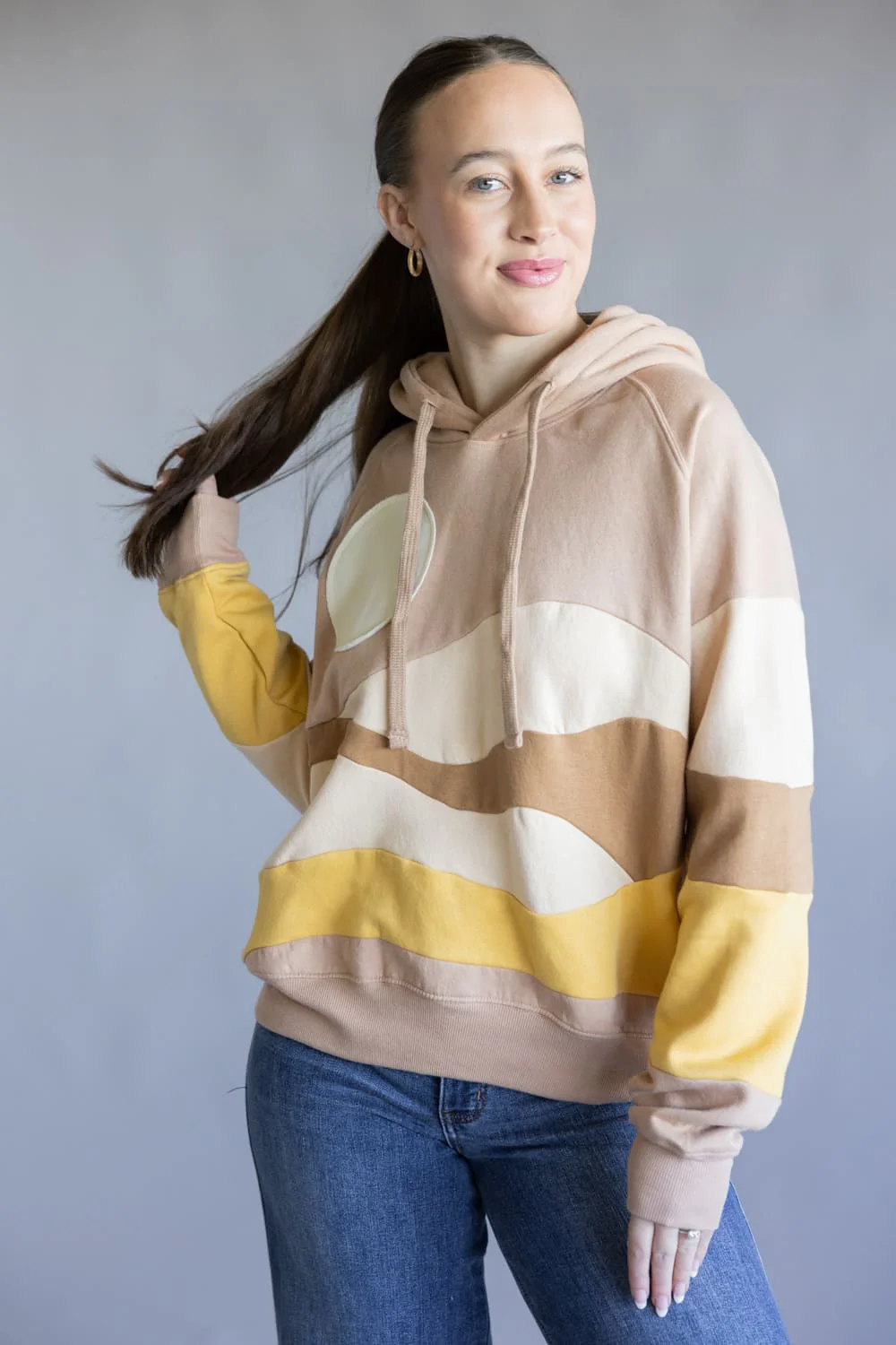 Simply Southern Patch Hoodie for Women - Image 5