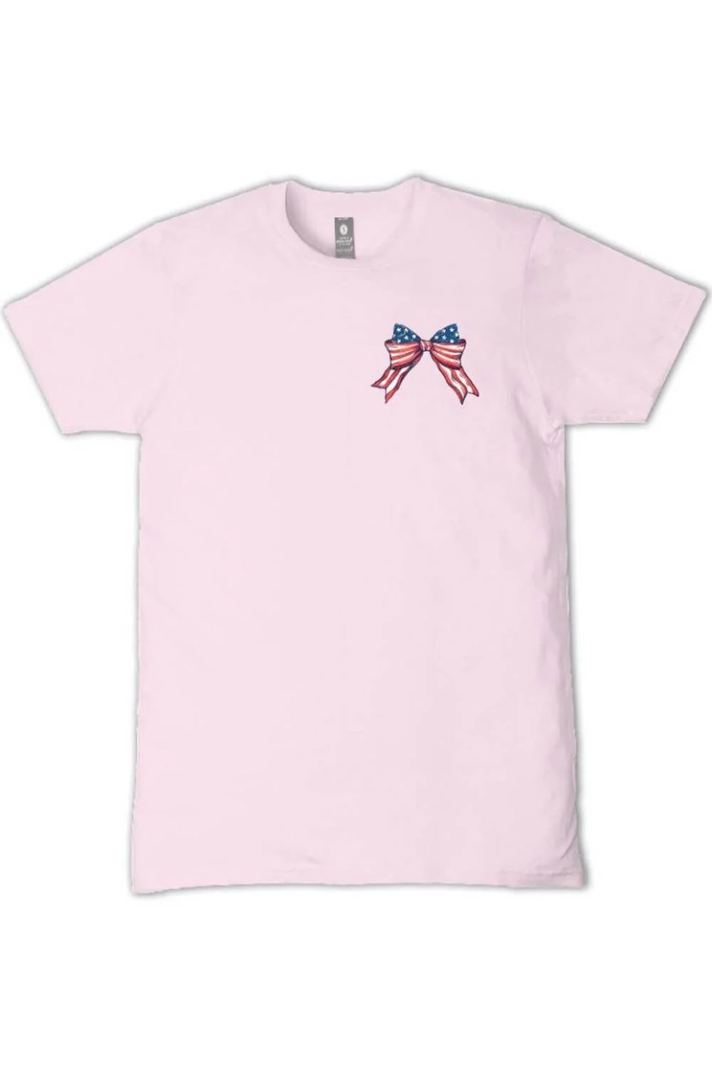 Simply Southern Plus Size American Darlin’ T-Shirt for Women in Peony | EXT-SS-USACHERRY-PEONY - Image 2