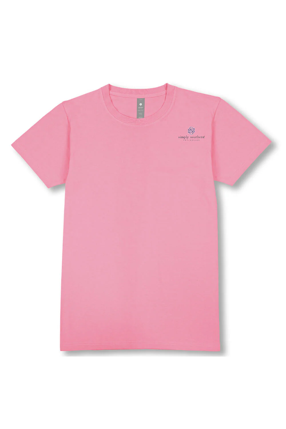 Simply Southern Plus Size Doing My Best T-Shirt for Women in Pink | EXT-SS-BEST-FNCYCNDY - Image 2