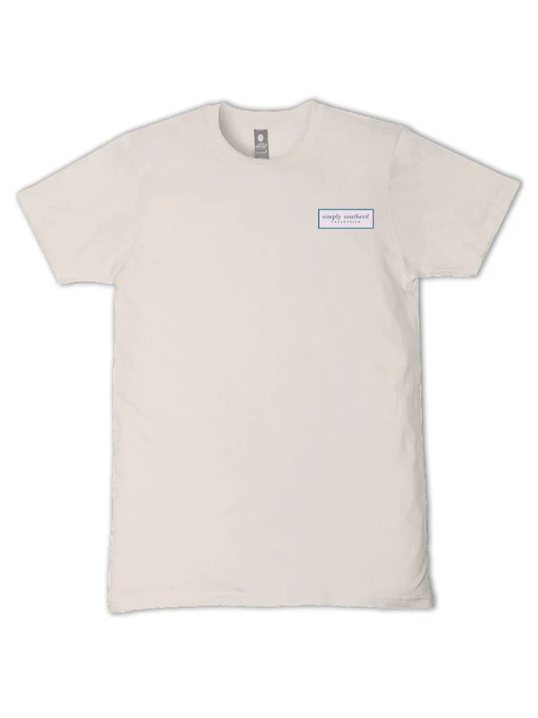 Simply Southern Plus Size His Mercies Faith T-Shirt for Women in Dust | EXT-SS-NEW-DUST - Image 2