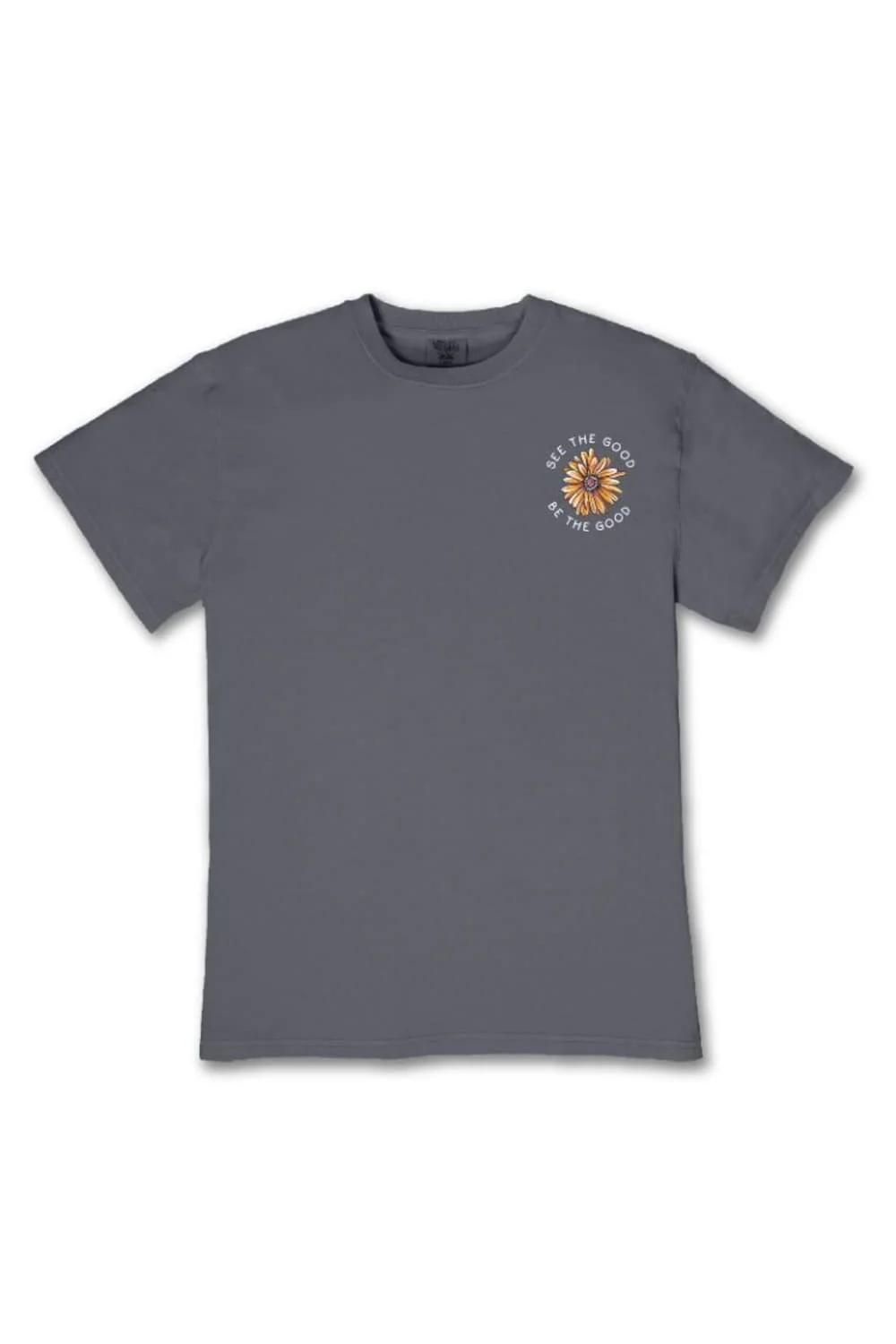 Simply Southern Plus Size See the Good T-Shirt for Women in Graphite | EXT-MINWASH-THEGOOD-GRPHT - Image 2