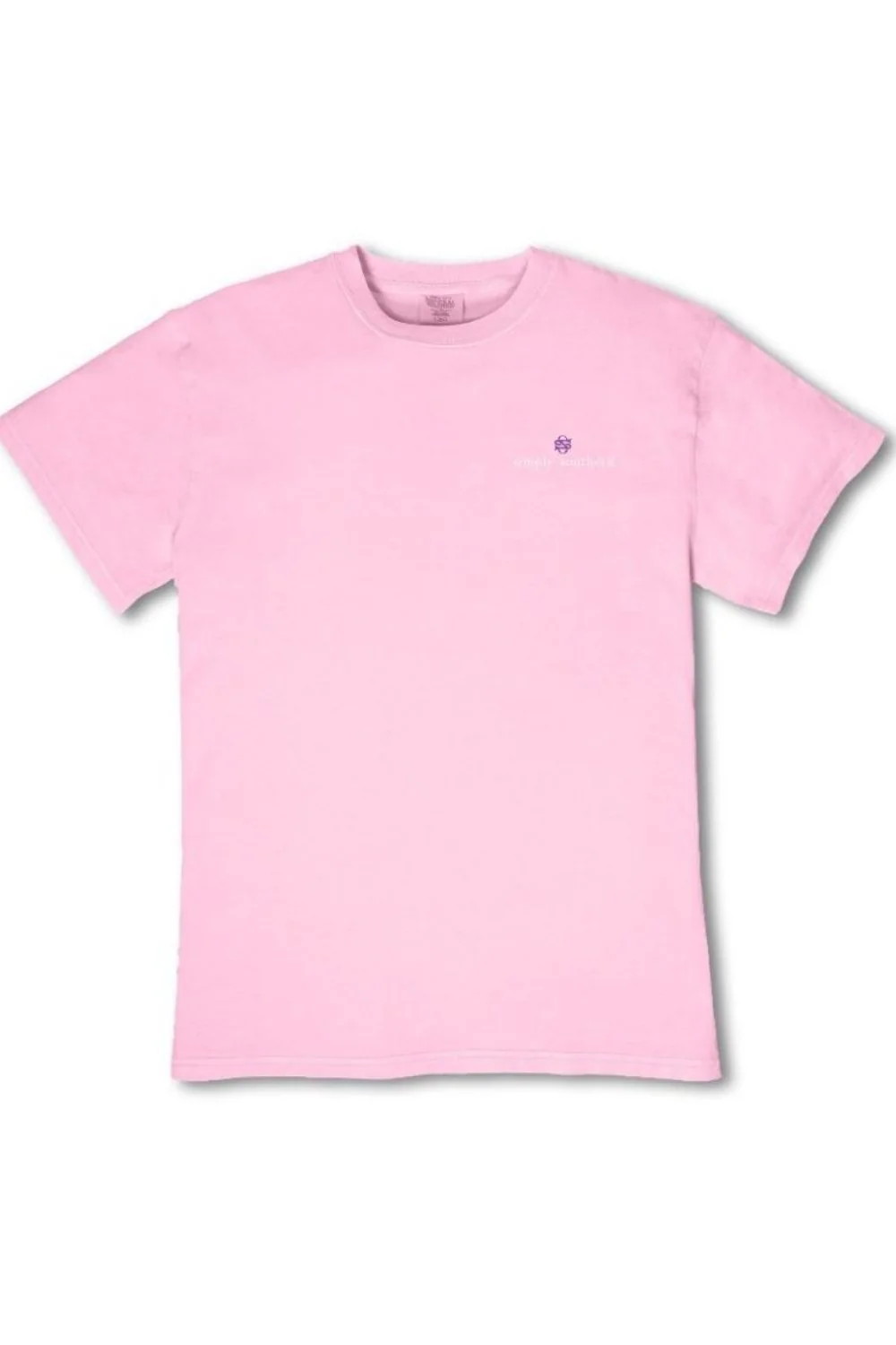 Simply Southern Plus Size Shell Mineral Wash T-Shirt for Women in Petal | EXT-MINWASH-SHELL-PETAL - Image 3