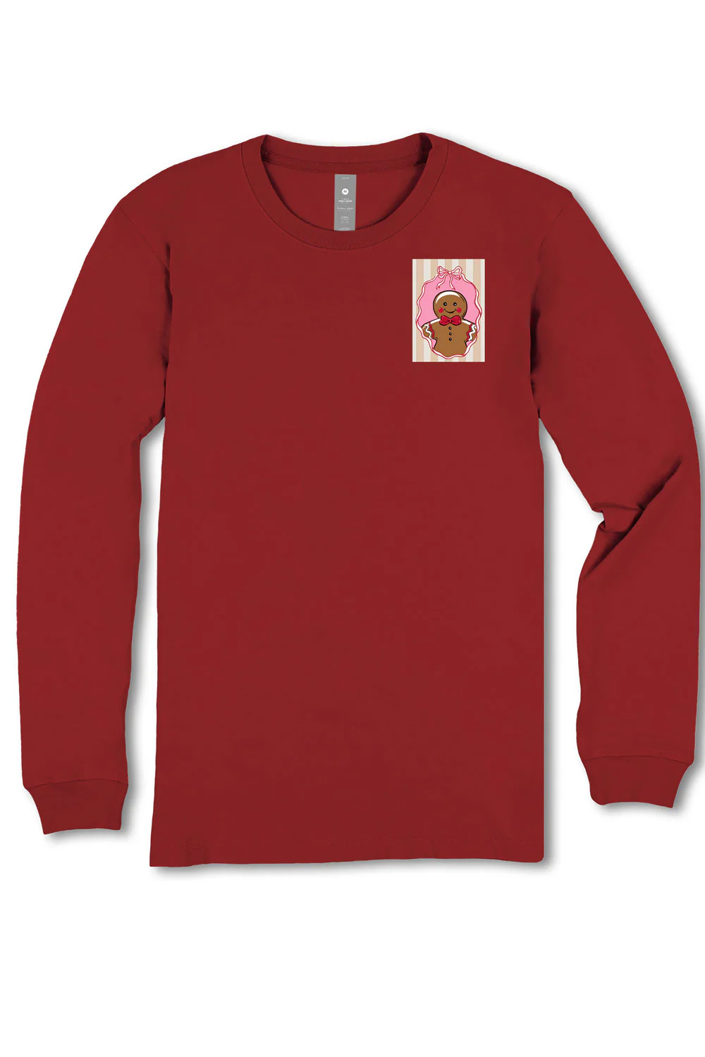 Simply Southern Plus Size Tis The Season Long Sleeve T-Shirt for Women in Red | EXT-LS-STAMPS-CARMINE - Image 2