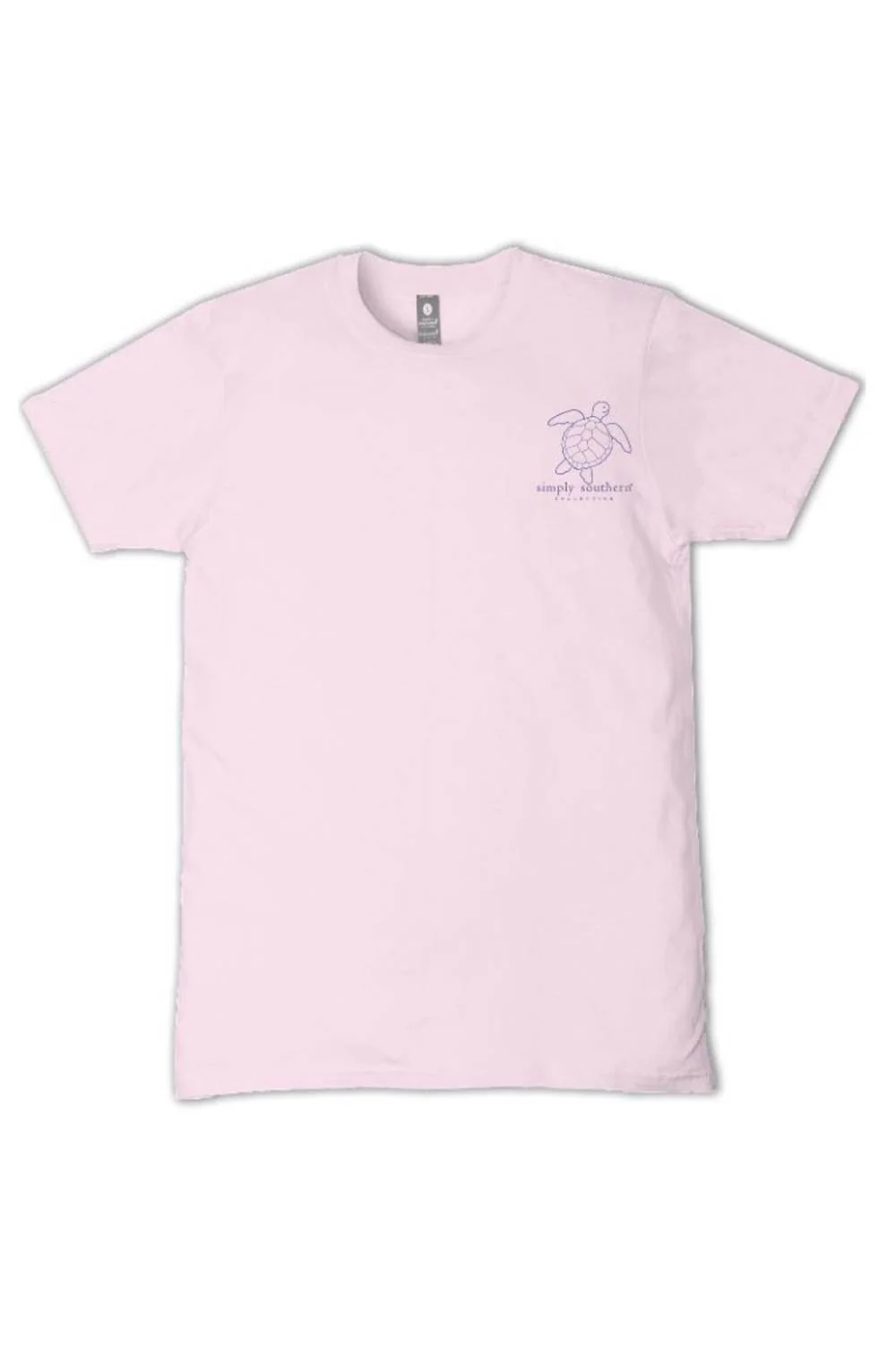 Simply Southern Plus Size Turtle Tracking T-Shirt for Women in Peony | EXT-SS-TRACKT5-PATCH-PEONY - Image 2