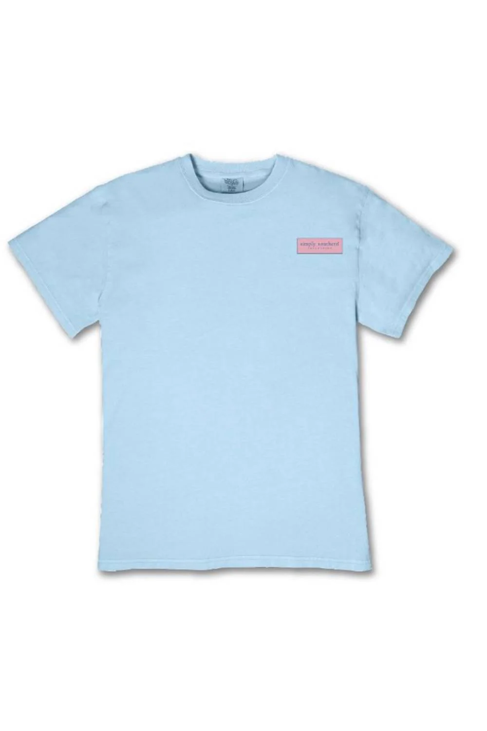 Simply Southern Puppies & Martini’s Mineral Wash T-Shirt for Women in Glacier Blue | MINWASH-MART-GLACR - Image 2