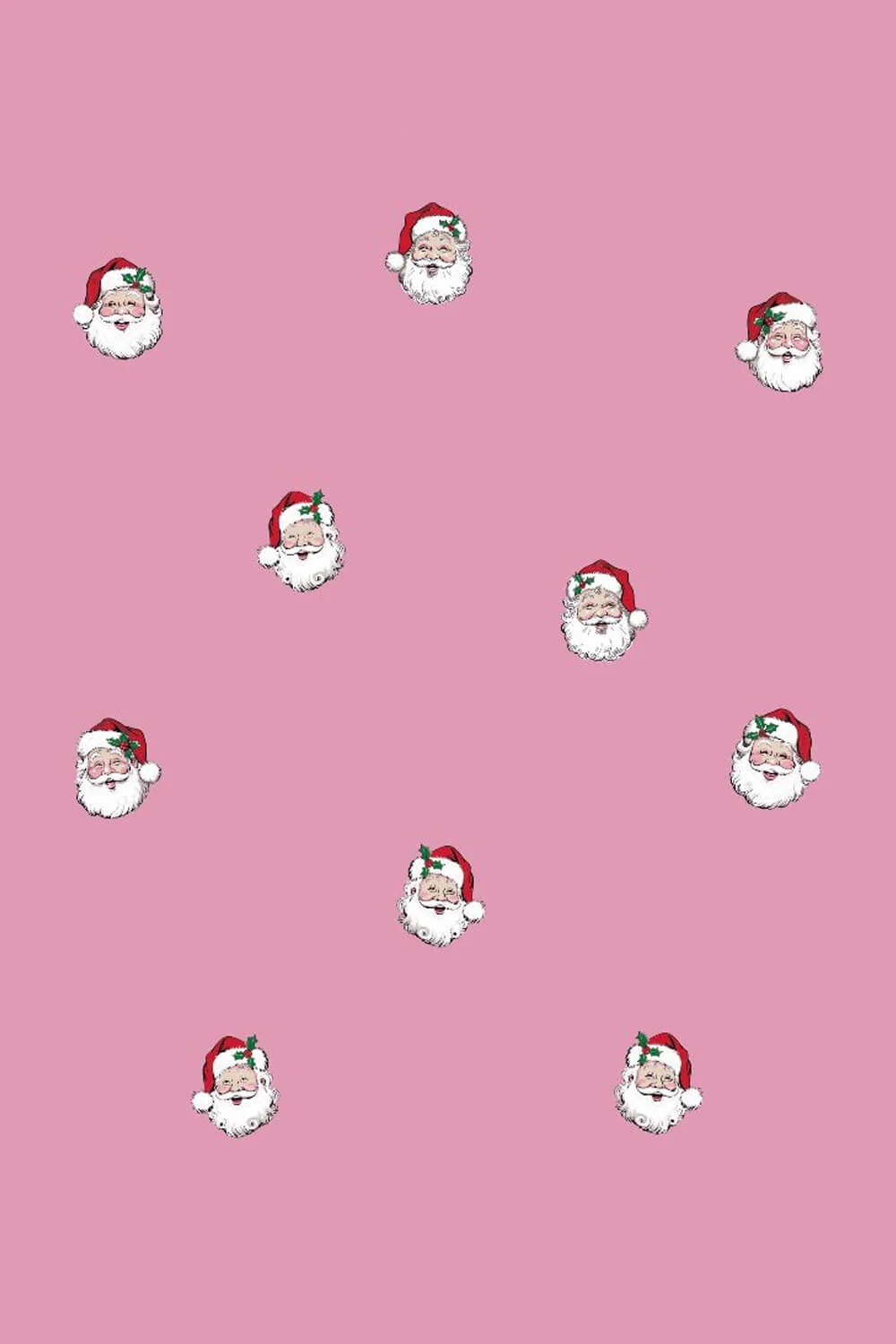 Simply Southern Santa Crewneck for Women in Pink | CREW-SANTA-BBLGUM - Image 3