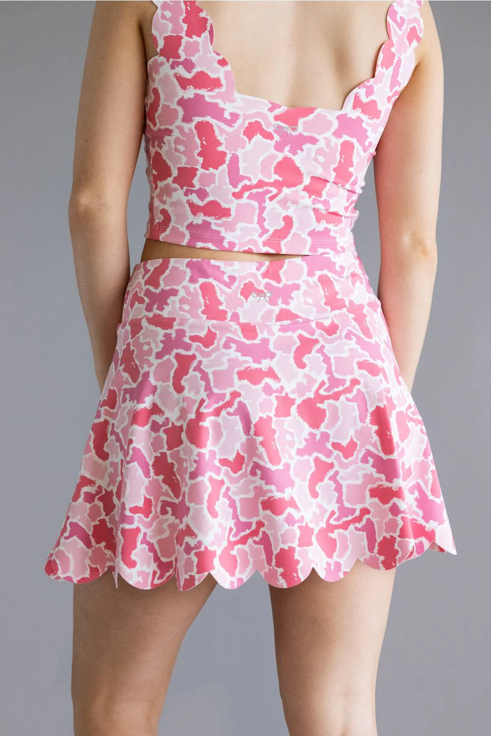 Simply Southern Scalloped Skirt for Women in Pink Camo | PP-0126-SKRT-SCLP-PNKCM - Image 4