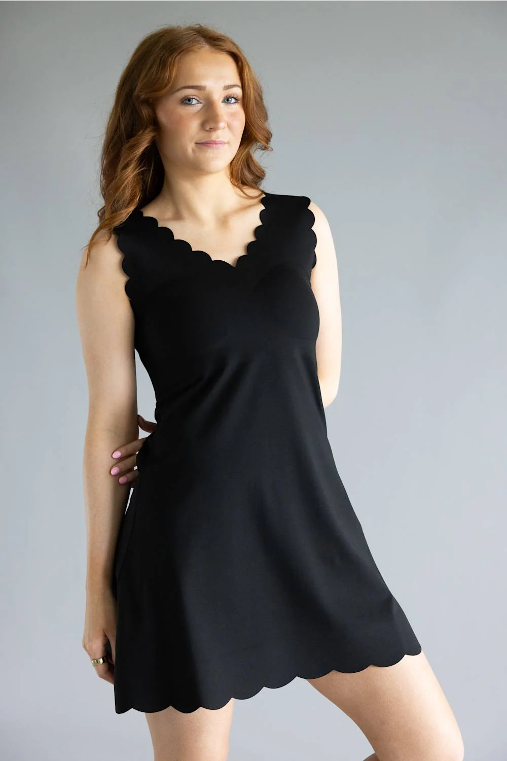 Simply Southern Scalloped Sports Dress for Women - Image 2