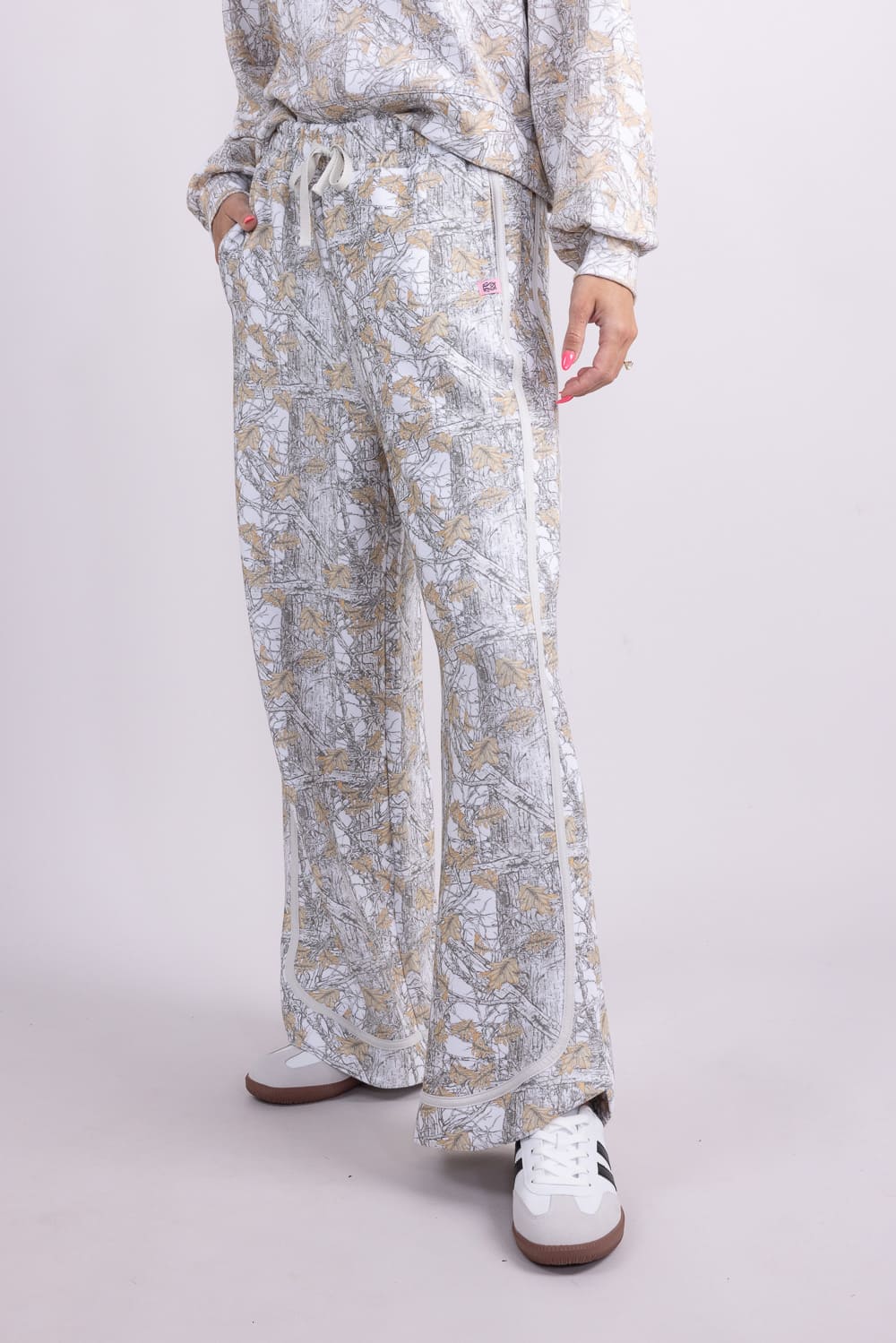 Simply Southern Sloan Modal Pants for Women in White Camo | PP-0225-PNT-SLOAN-CAMOWHT - Image 3