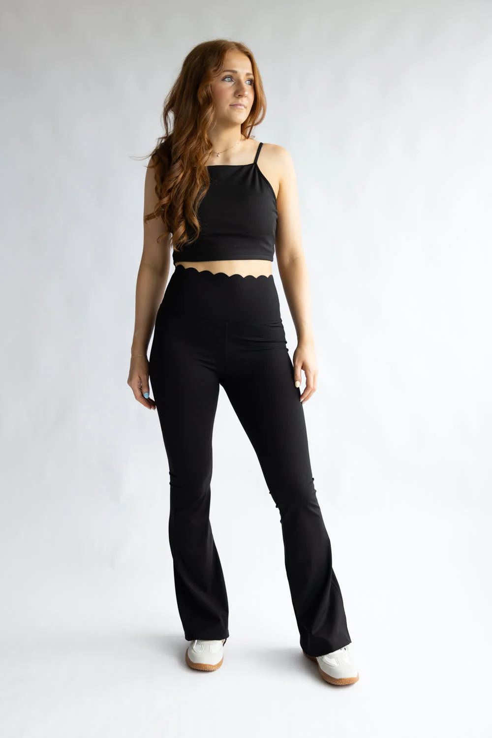 Simply Southern Squareneck Sports Bra for Women in Black | PP-0126-BRA-SQR-BLK - Image 2