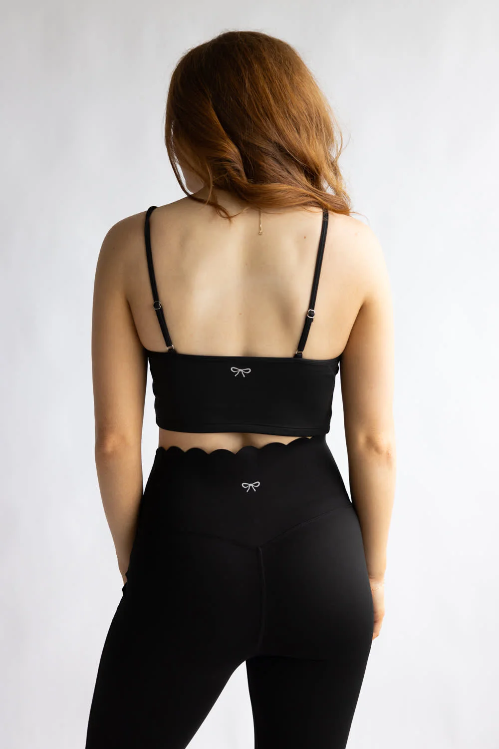 Simply Southern Squareneck Sports Bra for Women in Black | PP-0126-BRA-SQR-BLK - Image 3
