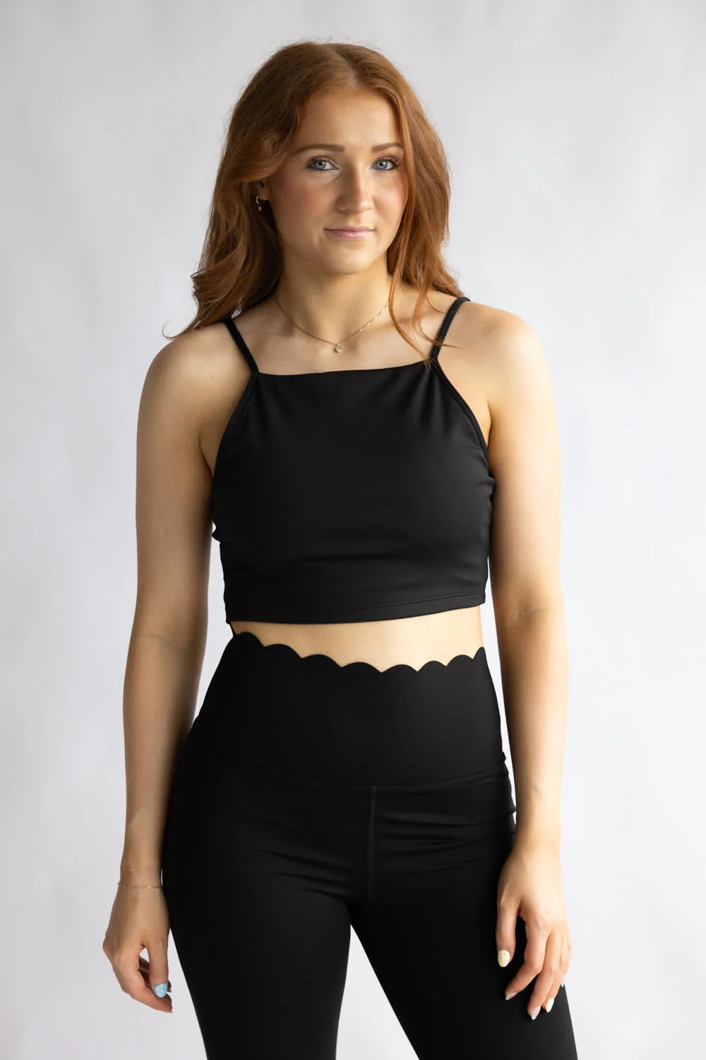 Simply Southern Squareneck Sports Bra for Women in Black | PP-0126-BRA-SQR-BLK - Image 4