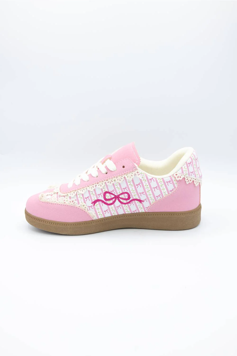 Simply Southern Summer Sneakers for Women in Pink Bow | PP-0126-SNEAKER-PINKBOW - Image 4
