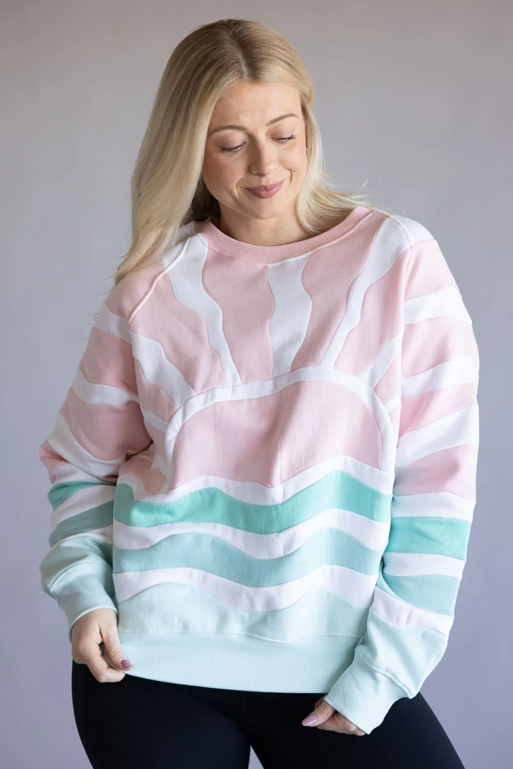 Simply Southern Patch Crewneck for Women - Image 2