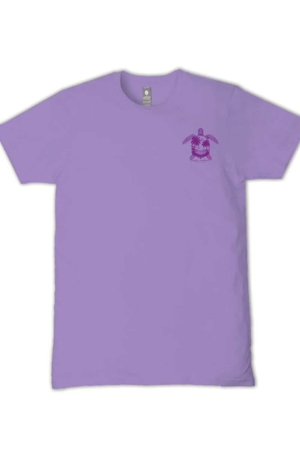 Simply Southern Sunset Turtle T-Shirt for Women in Grape  | SS-NIGHTTRTL-GRAPE - Image 2