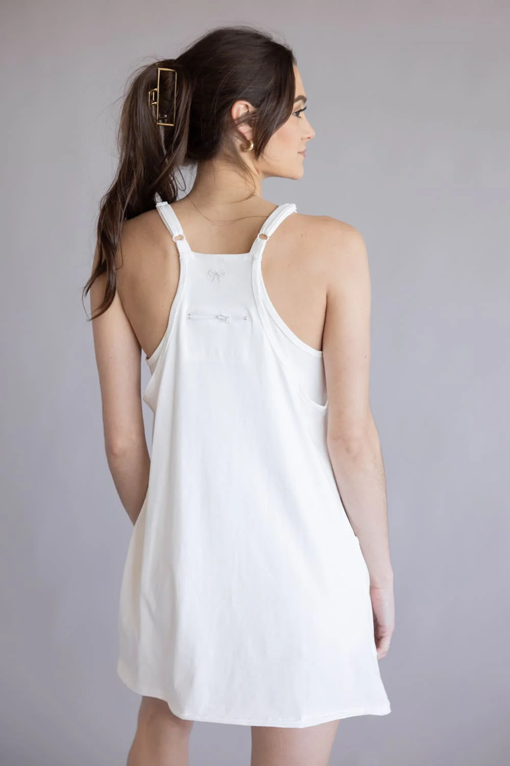 Simply Southern Tara Romper Dress for Women in Pearl | PP-0126-DRS-TARA-PEARL - Image 3