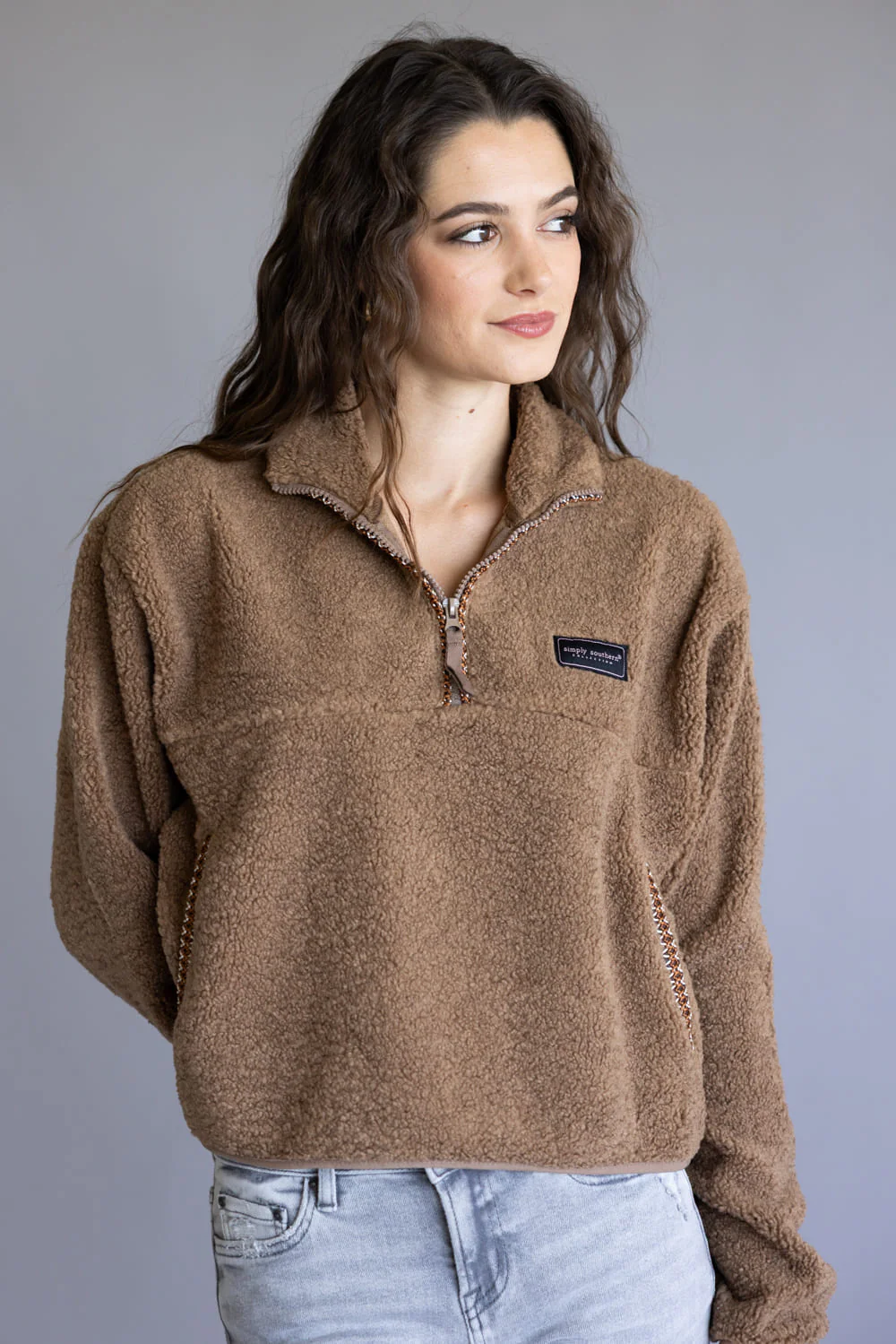 Simply Southern Taylor ½ Zip Pullover for Women - Image 2