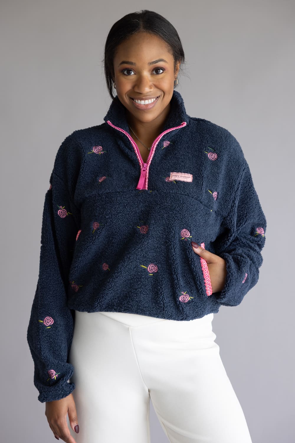 Simply Southern Taylor ½ Zip Pullover for Women - Image 5