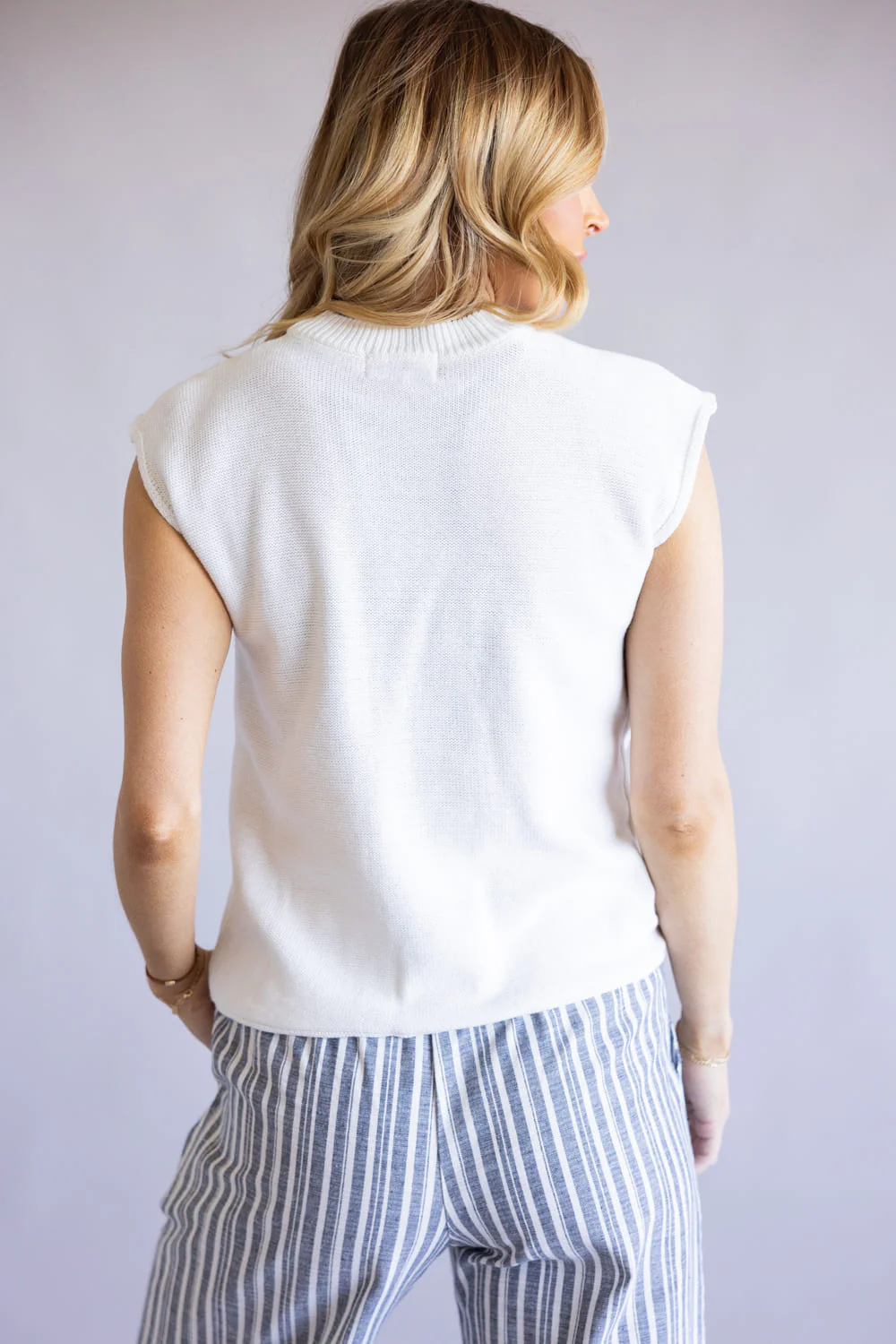 Simply Southern USA Tank Top for Women in White | PP-0126-TOP-TANK-FLAG - Image 3