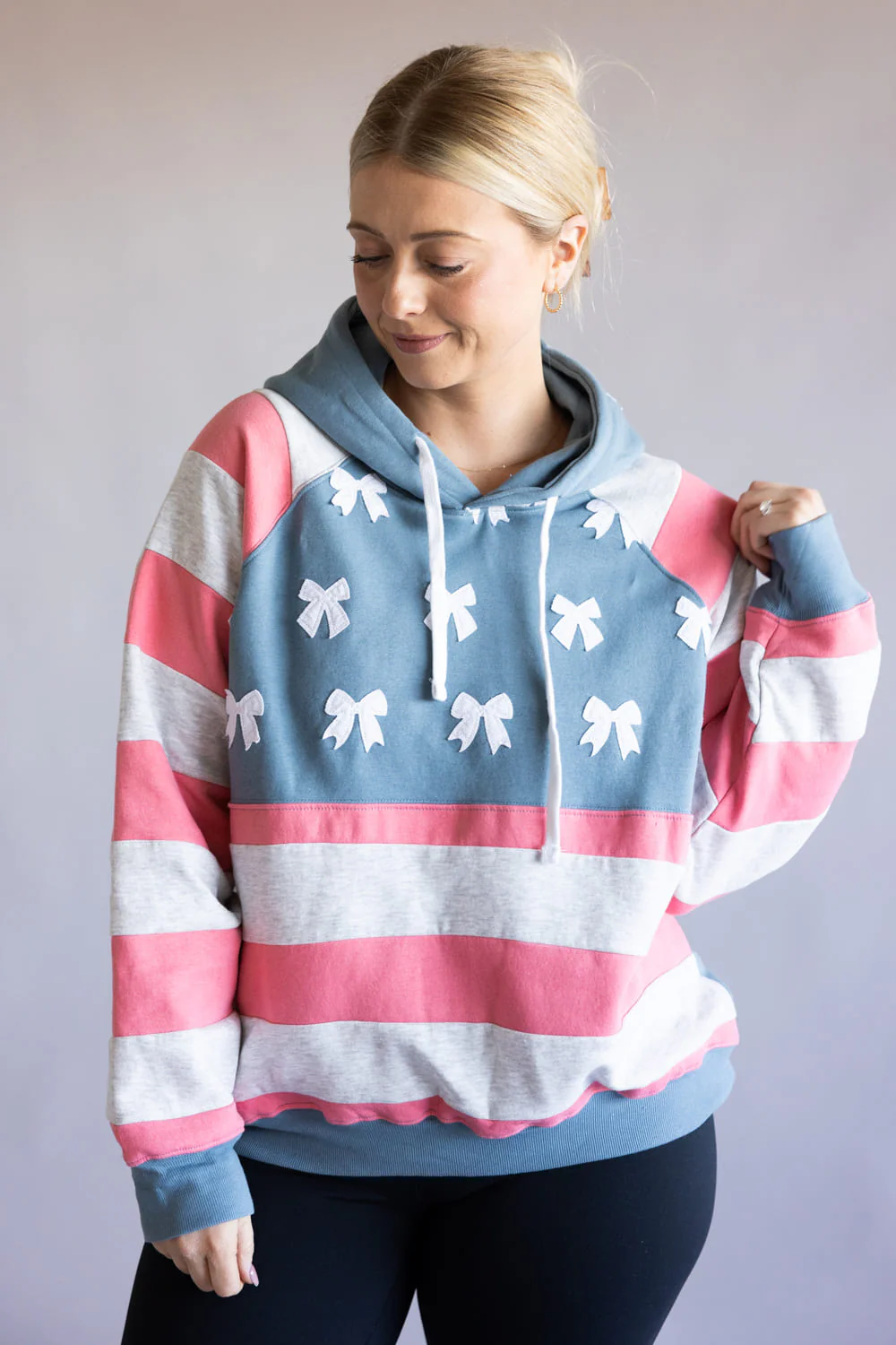 Simply Southern Patch Hoodie for Women - Image 2