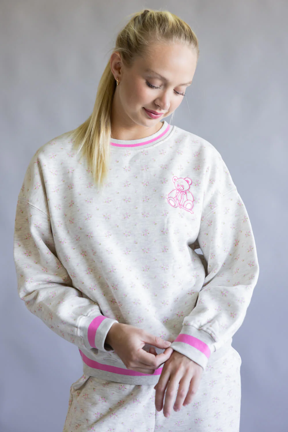 Simply Southern Varsity Crewneck Sweatshirt for Women - Image 2