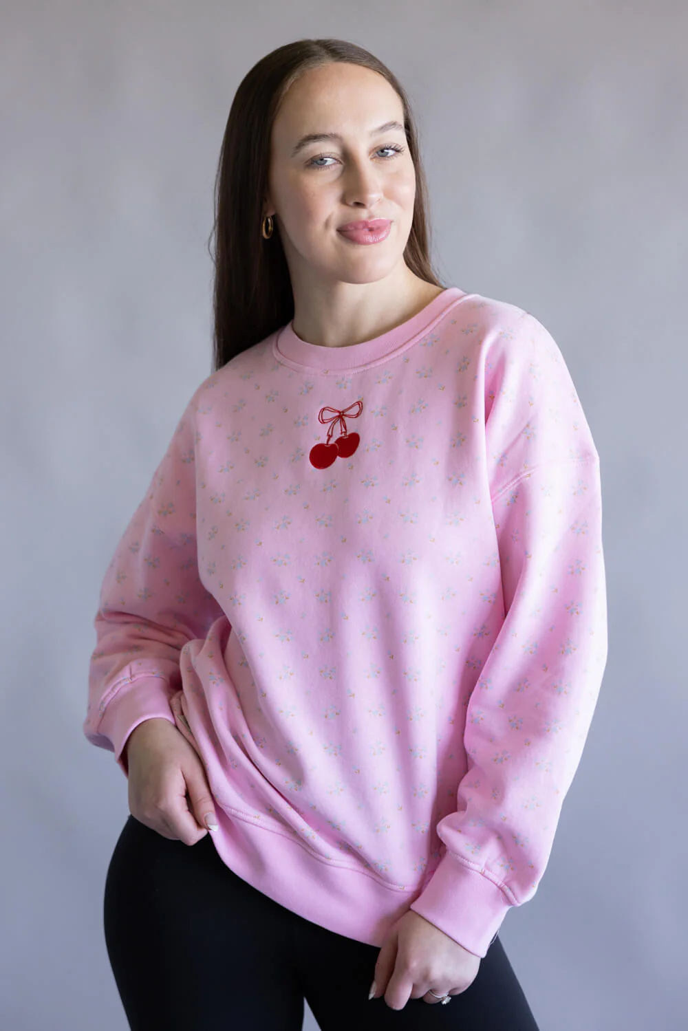 Simply Southern Varsity Crewneck Sweatshirt for Women - Image 3