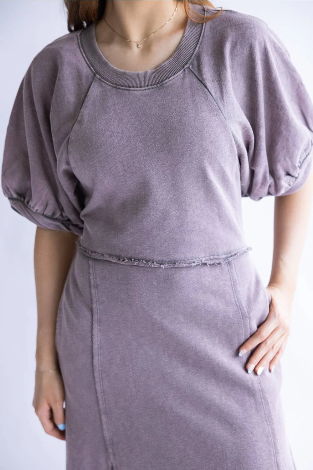 Simply Southern Washed Dress for Women in Dark Gray | PP-0126-DRS-WSHD-DKGRY - Image 2
