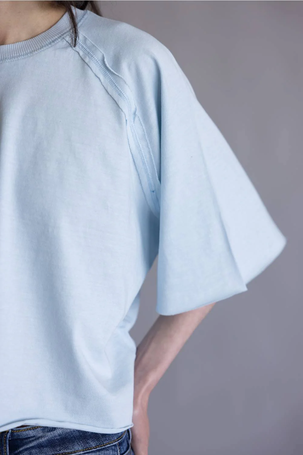 Simply Southern Washed Tee for Women in Mist | PP-0126-TEE-WSHD-MIST - Image 2
