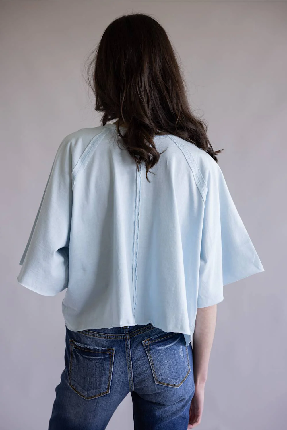 Simply Southern Washed Tee for Women in Mist | PP-0126-TEE-WSHD-MIST - Image 3