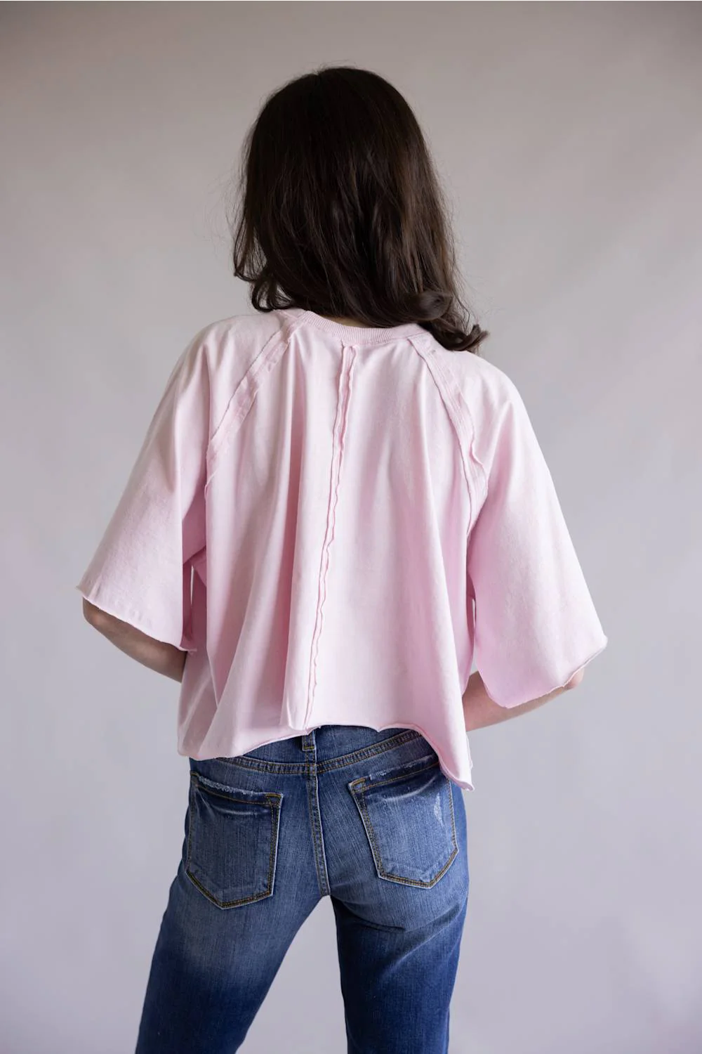 Simply Southern Washed T-Shirt for Women in Rose | PP-0126-TEE-WSHD-ROSE - Image 4