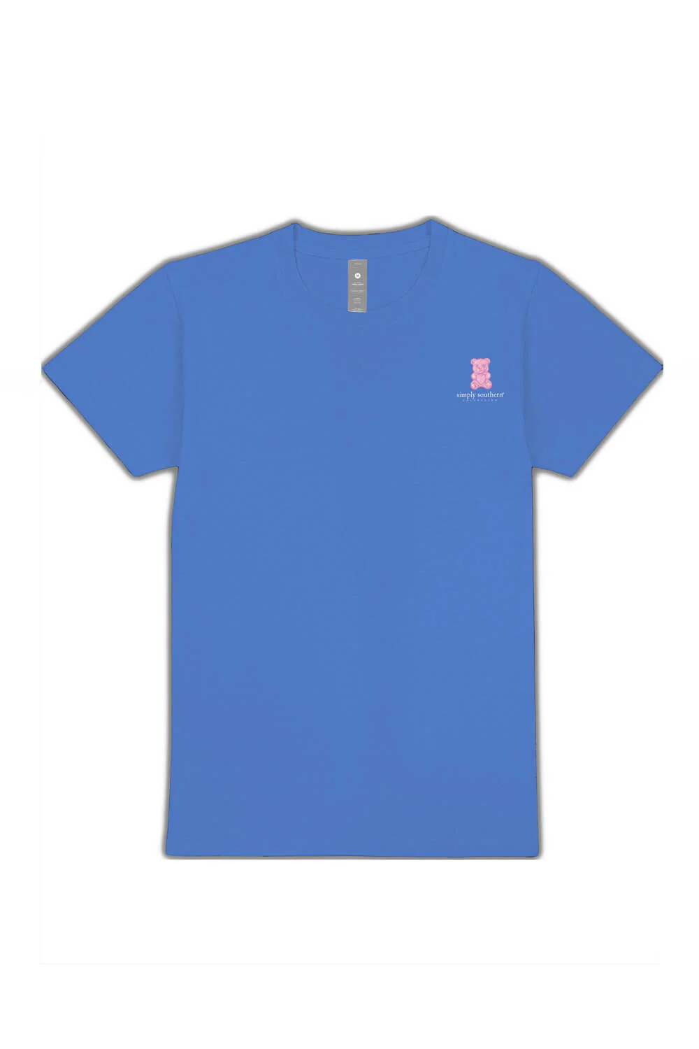 Simply Southern Youth Be The Gummy T-Shirt for Girls in Blue | YTH-SS-GUMMY-BALI - Image 2