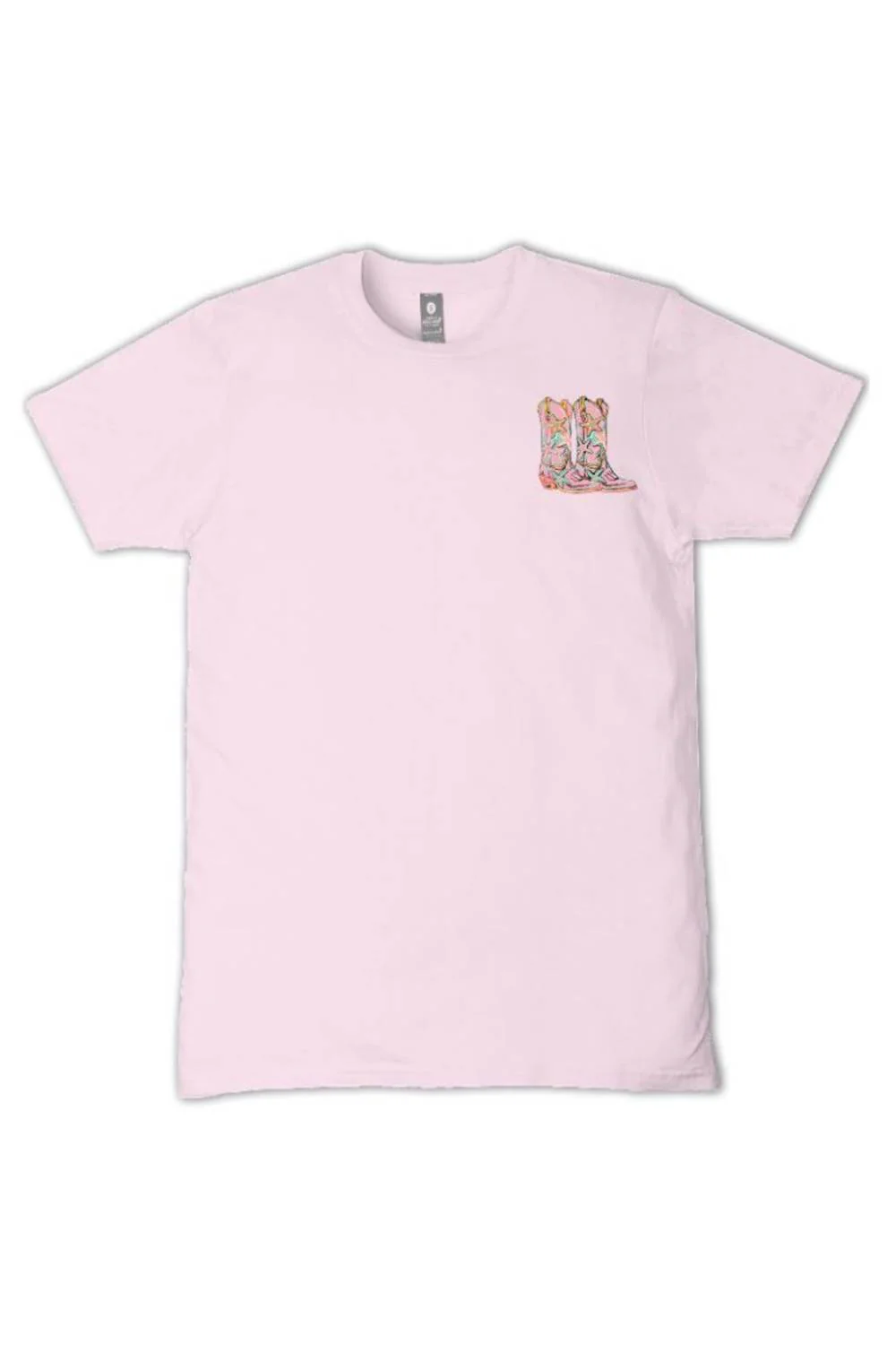 Simply Southern Youth Cowgirl Summer T-Shirt for Girls in Peony Pink | YTH-SS-COWGIRL-PEONY - Image 2
