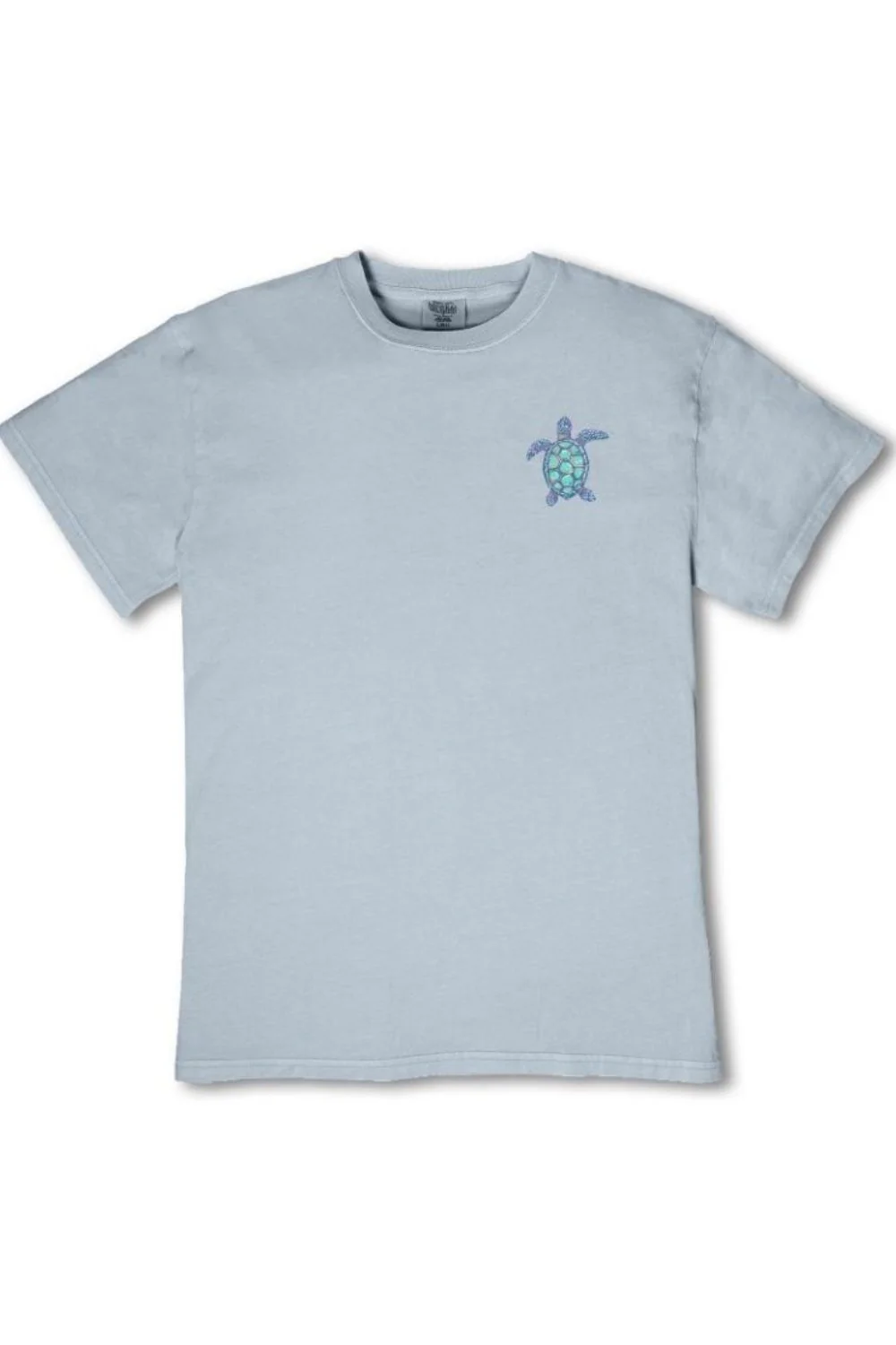 Simply Southern Youth Turtle Mineral Wash T-Shirt for Girls in Ashen | YTH-MINWASH-TURTLE-ASHEN - Image 2