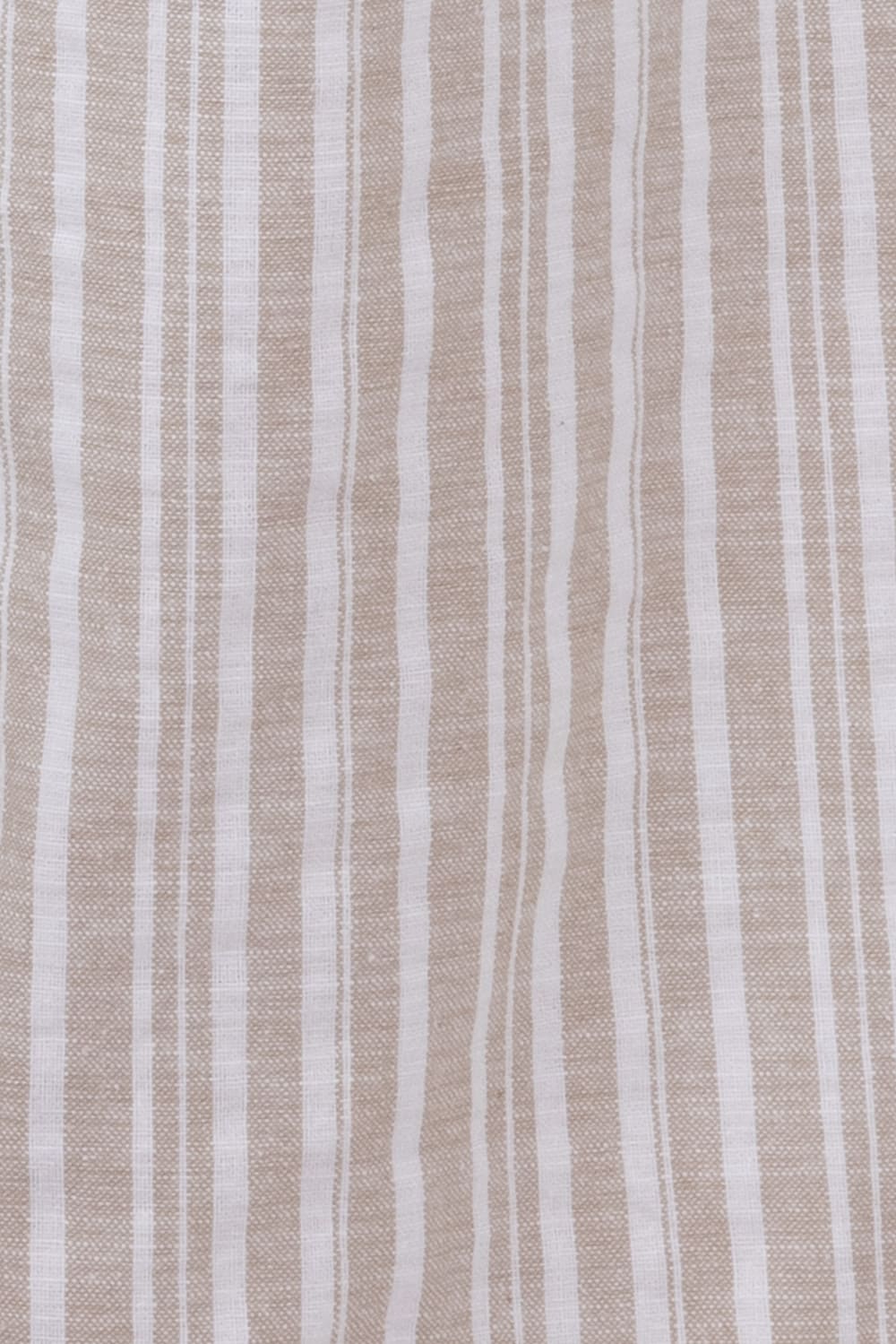 Smocked Waist Linen Wide Leg Pants for Women in Taupe | FP3381-TAUPE - Image 2