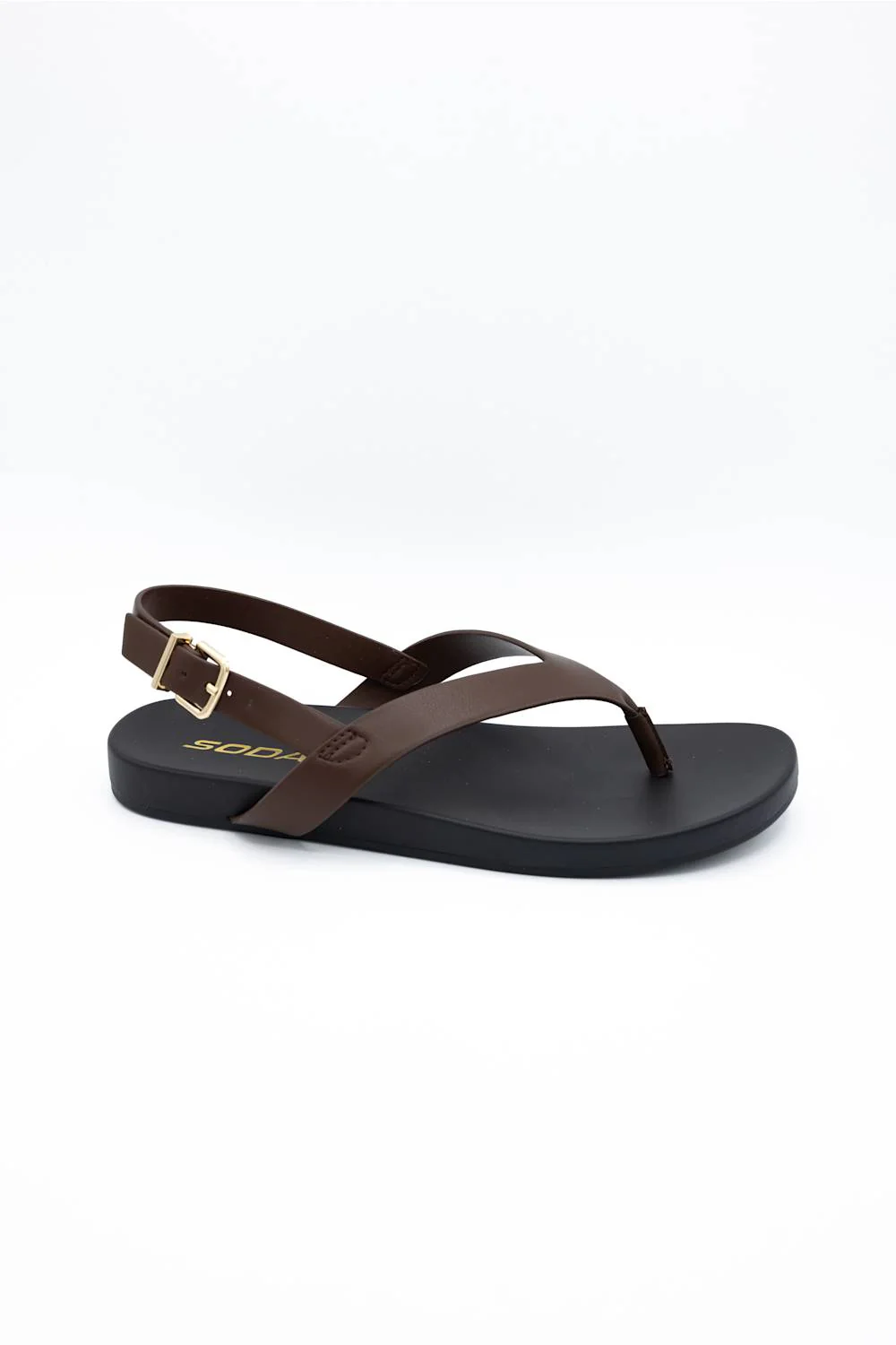 Soda Anila Sandals for Women in Brown | ANILA-S BROWN - Image 2