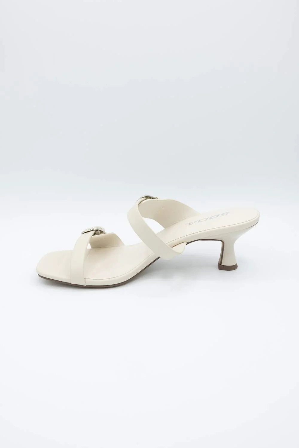 Soda Candice Kitten Heels for Women in Bone | CANDICE-S BONE - Image 3