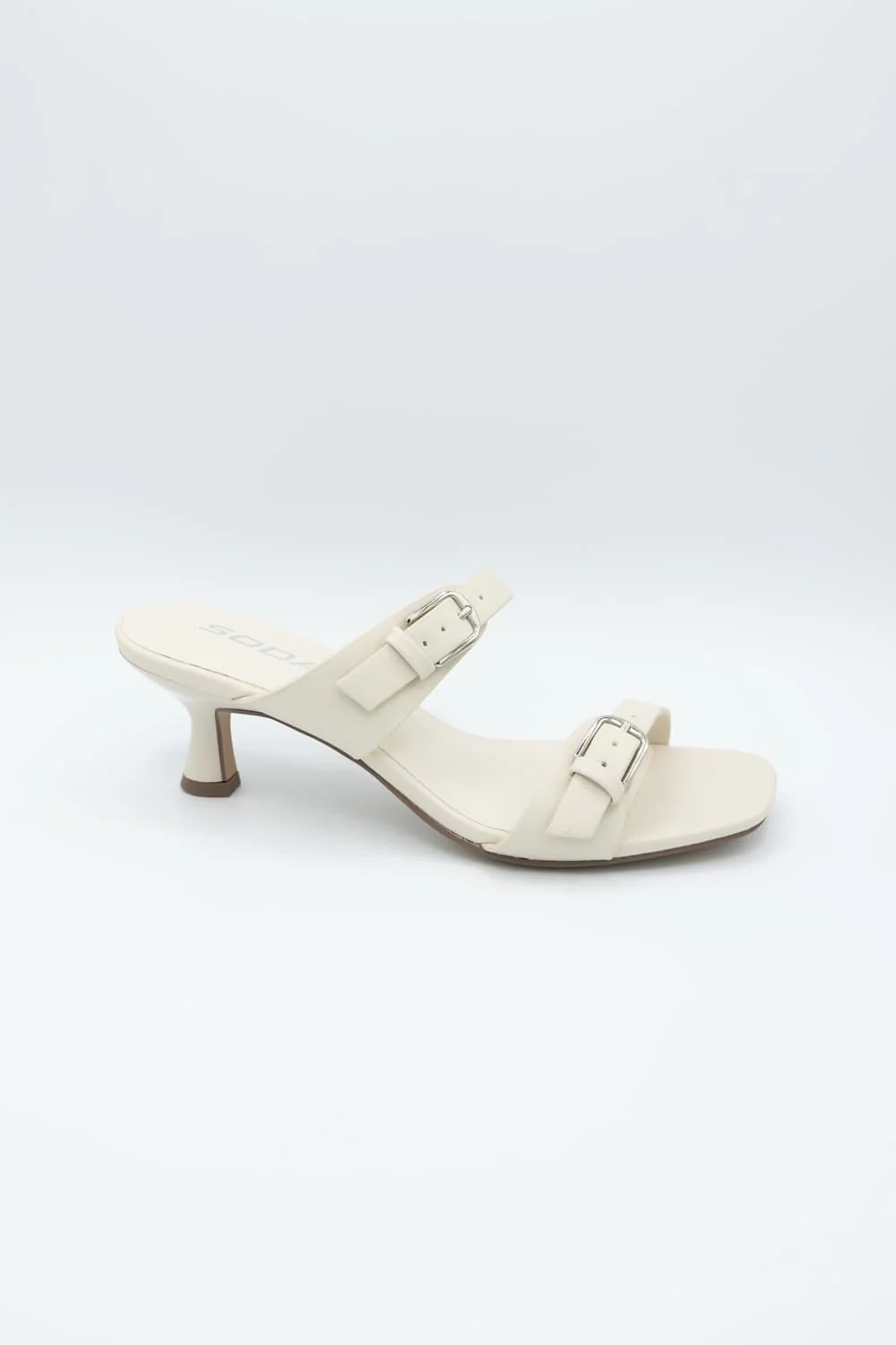 Soda Candice Kitten Heels for Women in Bone | CANDICE-S BONE - Image 5