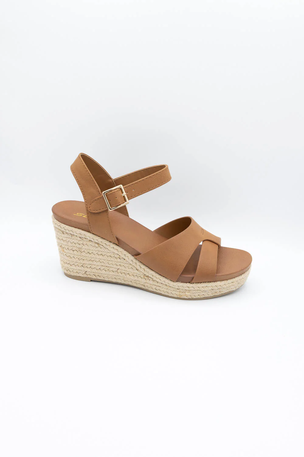Soda Front Rope Wedges for Women in Brown | FRONT-S COGNAC - Image 2