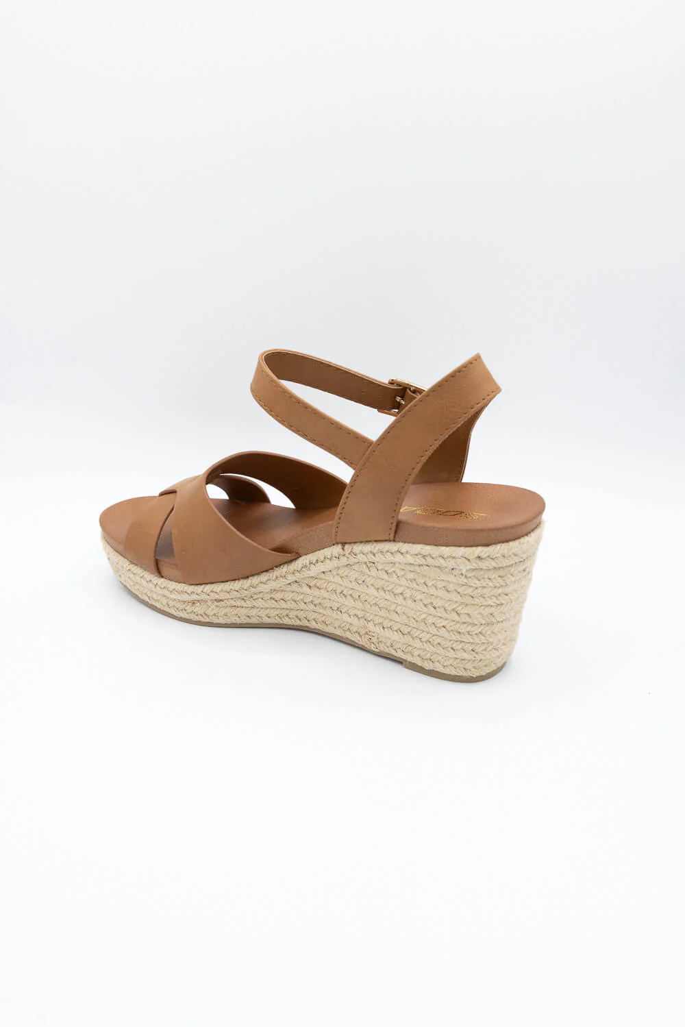 Soda Front Rope Wedges for Women in Brown | FRONT-S COGNAC - Image 3