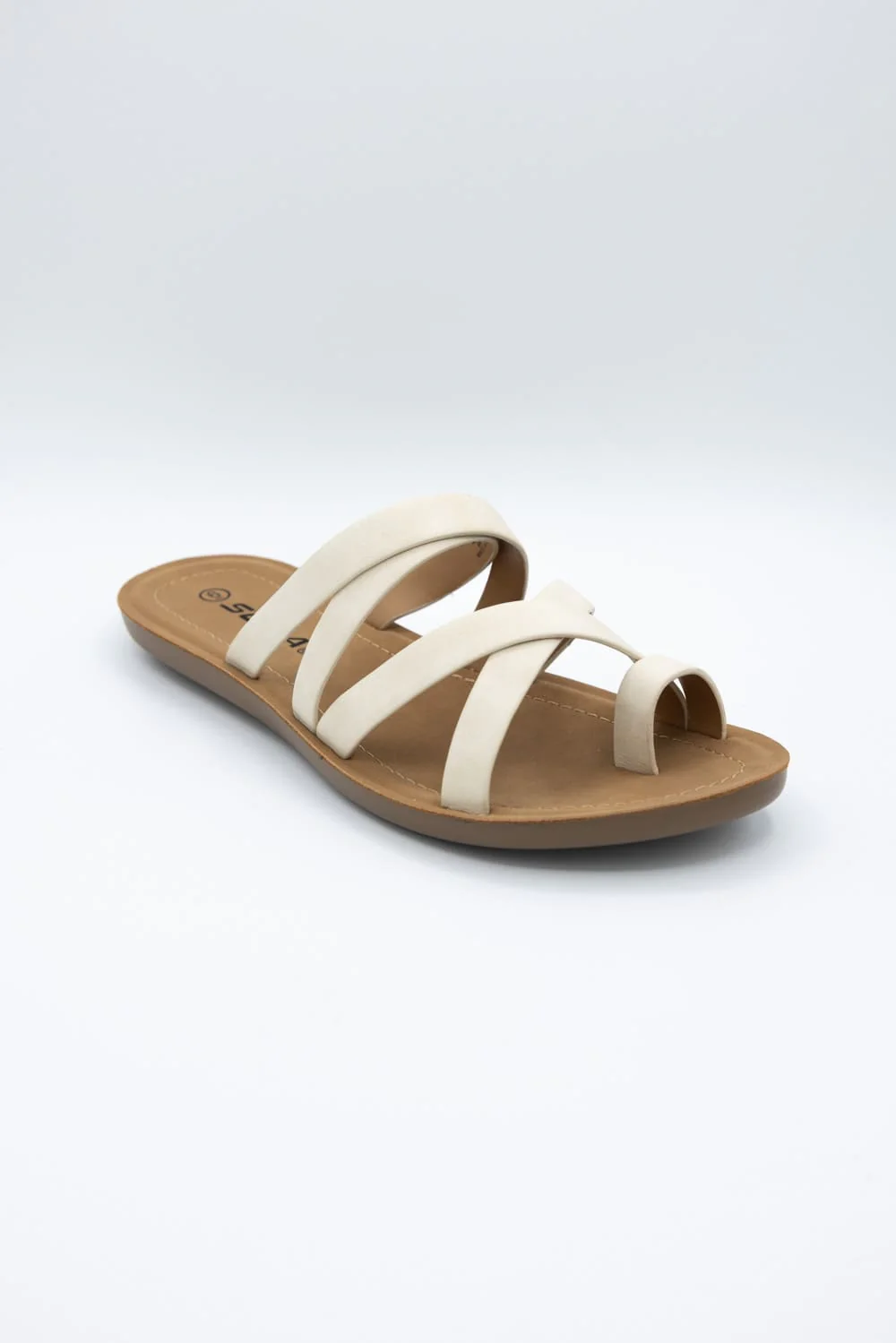 Soda Isabel Strappy Toe Sandals for Women - Image 2