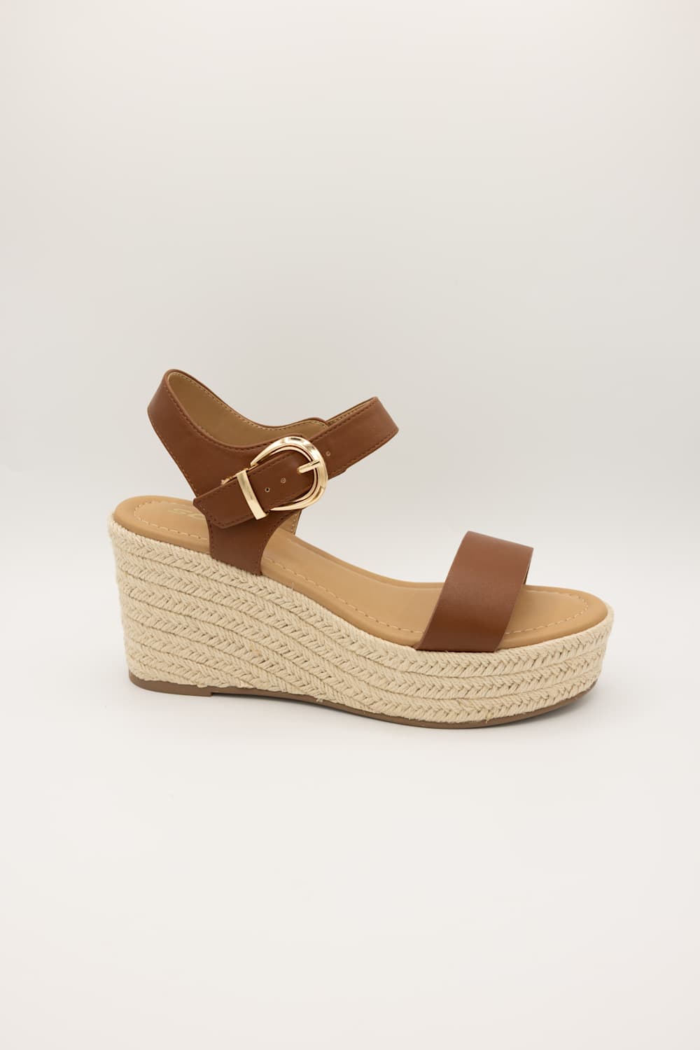 Soda Jena Rope Wedges for Women in Cognac | JENA-S COGNAC - Image 5