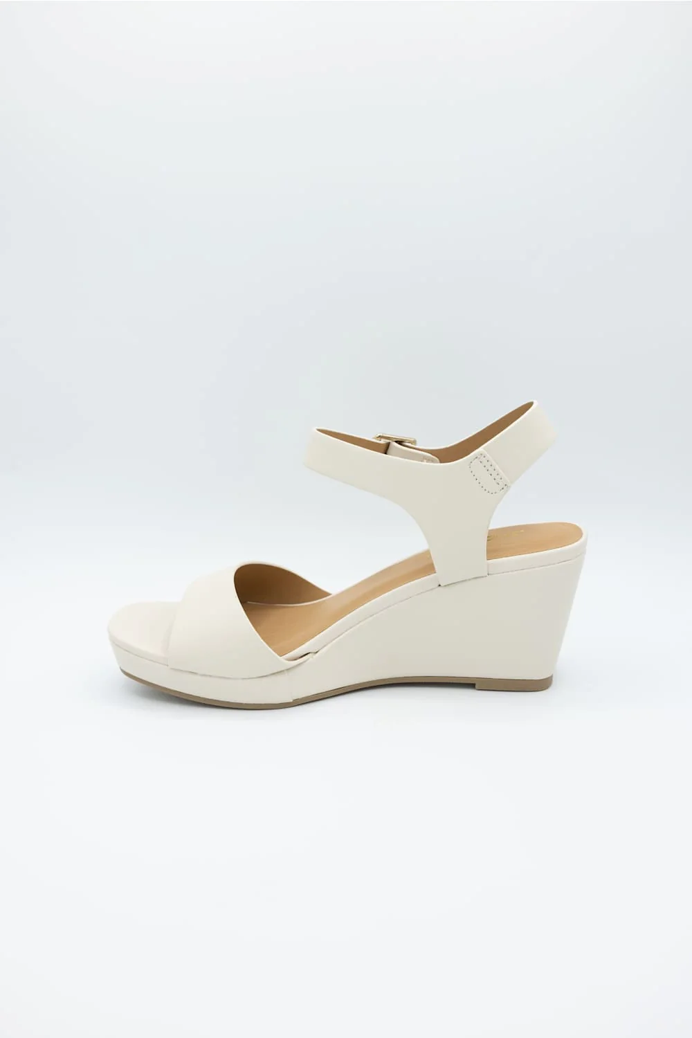 Soda Kate Wedges for Women in Off White | KATE-S OFFWHITE - Image 3