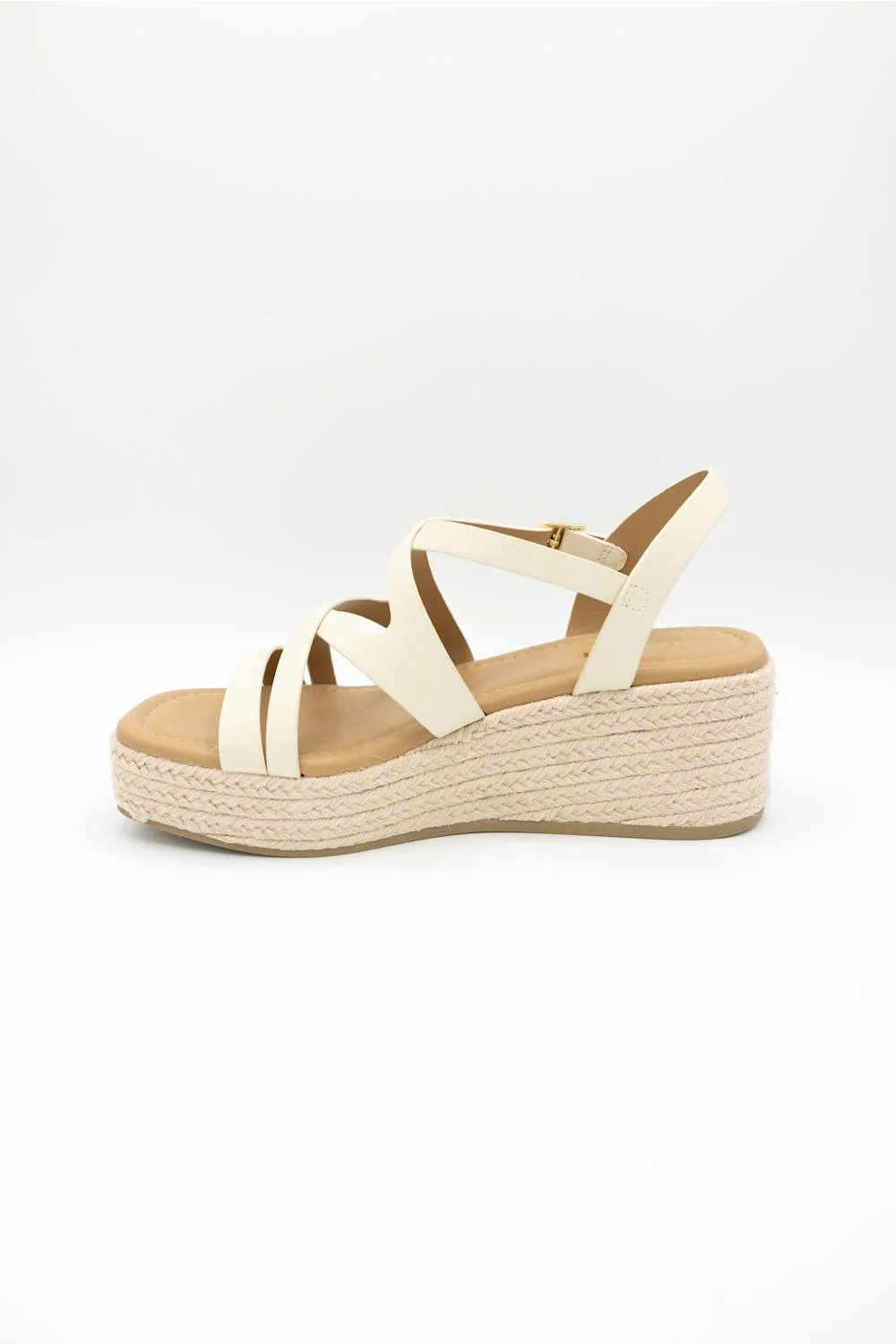 Soda Loco Rope Wedges for Women in Bone | LOCO-S BONE - Image 3