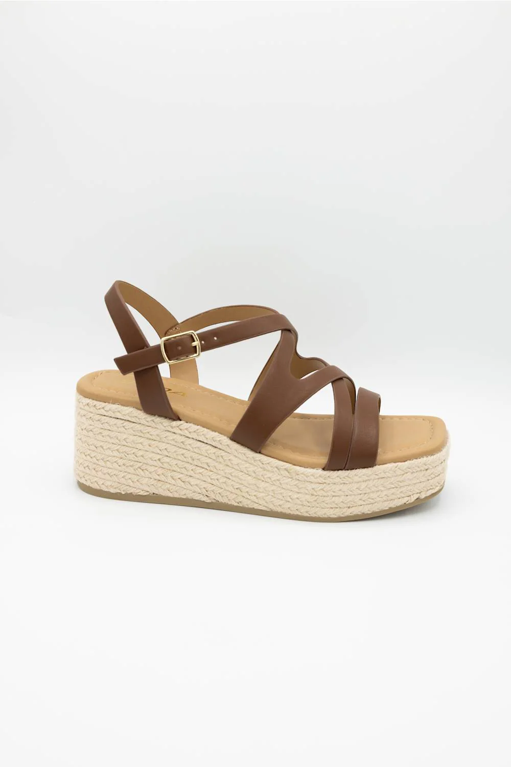 Soda Loco Rope Wedges for Women in Tan | LOCO-S TAN - Image 3
