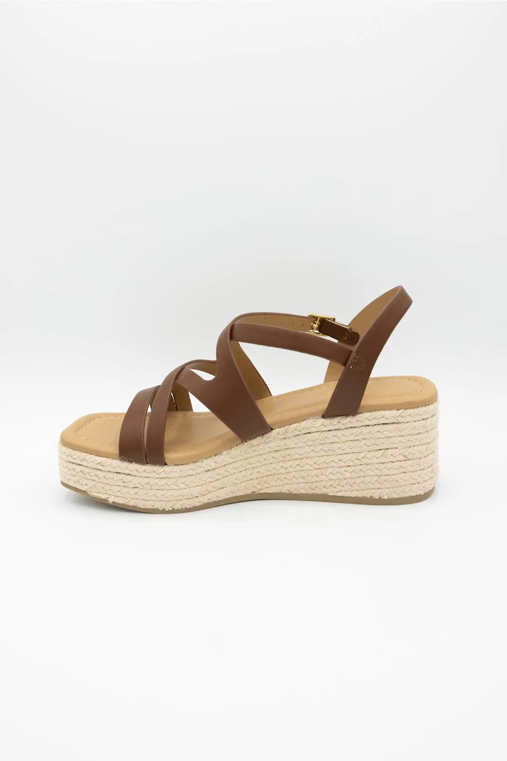 Soda Loco Rope Wedges for Women in Tan | LOCO-S TAN - Image 4