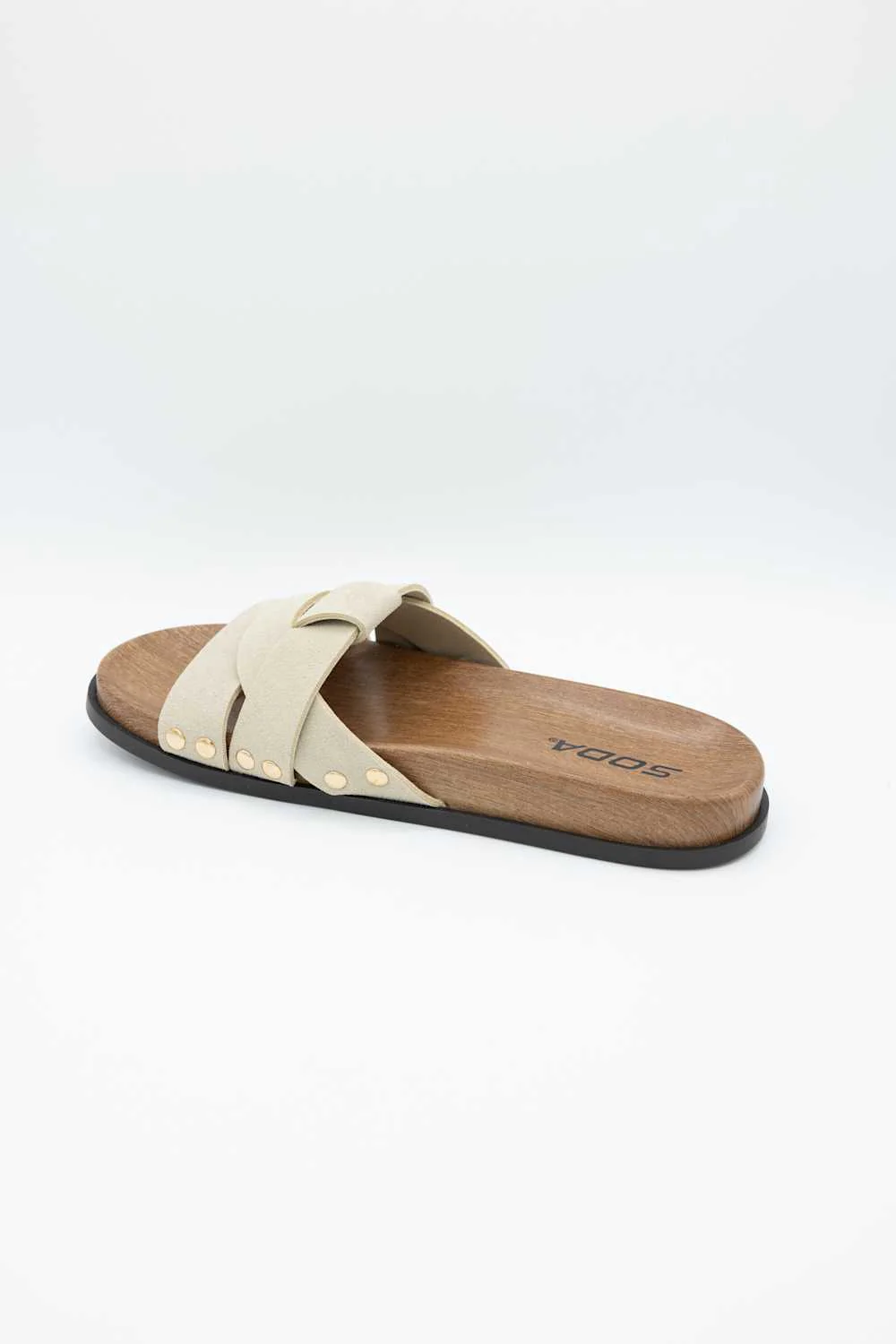 Soda Scout Slide Sandals in Wheat | SCOUT-S WHEAT - Image 3