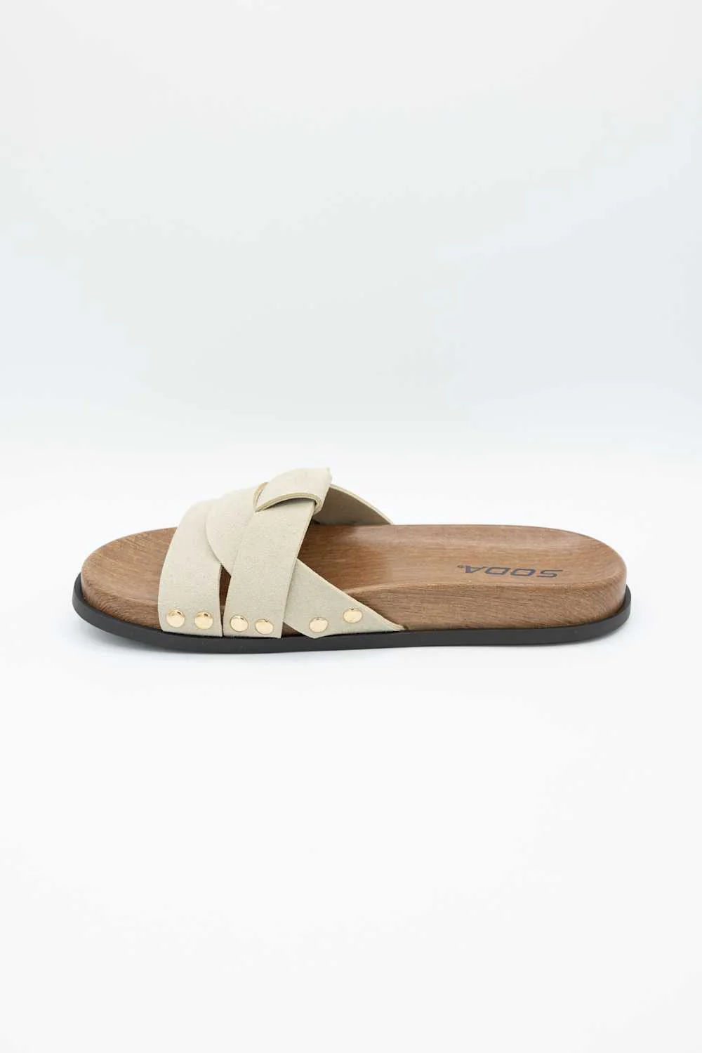 Soda Scout Slide Sandals in Wheat | SCOUT-S WHEAT - Image 4